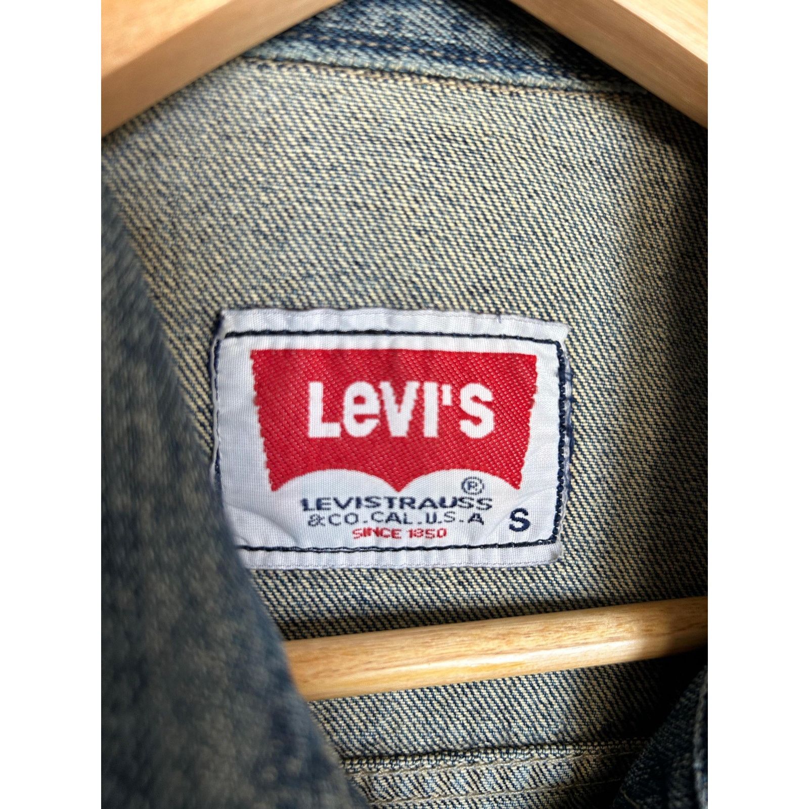 Levi's Levi's Big E Denim Jacket S - Vintage Trucker 90s Y2K Style Size US S / EU 44-46 / 1 - 6 Thumbnail