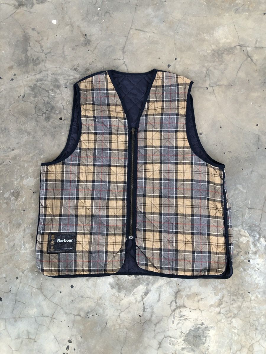 Barbour Barbour Navy Quilted Waistcoat Zip In Liner Vest Outdoor Size US L / EU 52-54 / 3 - 6 Thumbnail