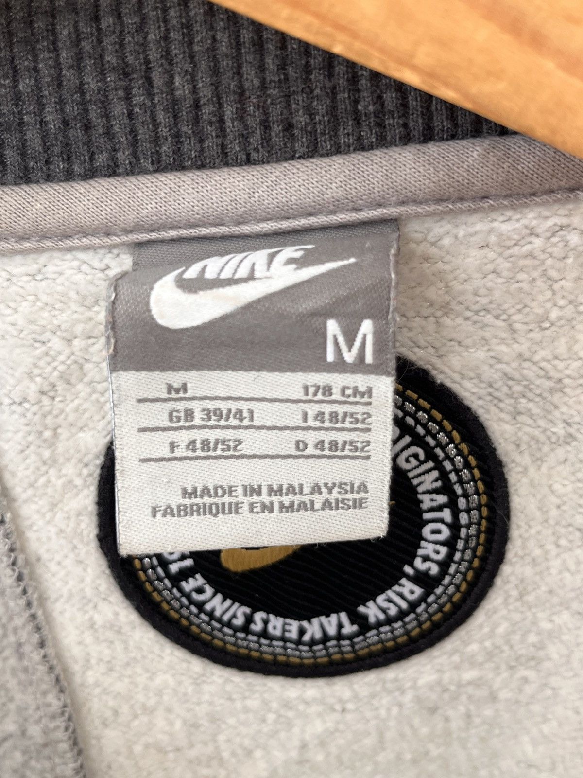 Nike × Vintage nike long sleeve Size US M / EU 48-50 / 2 - 3 Thumbnail