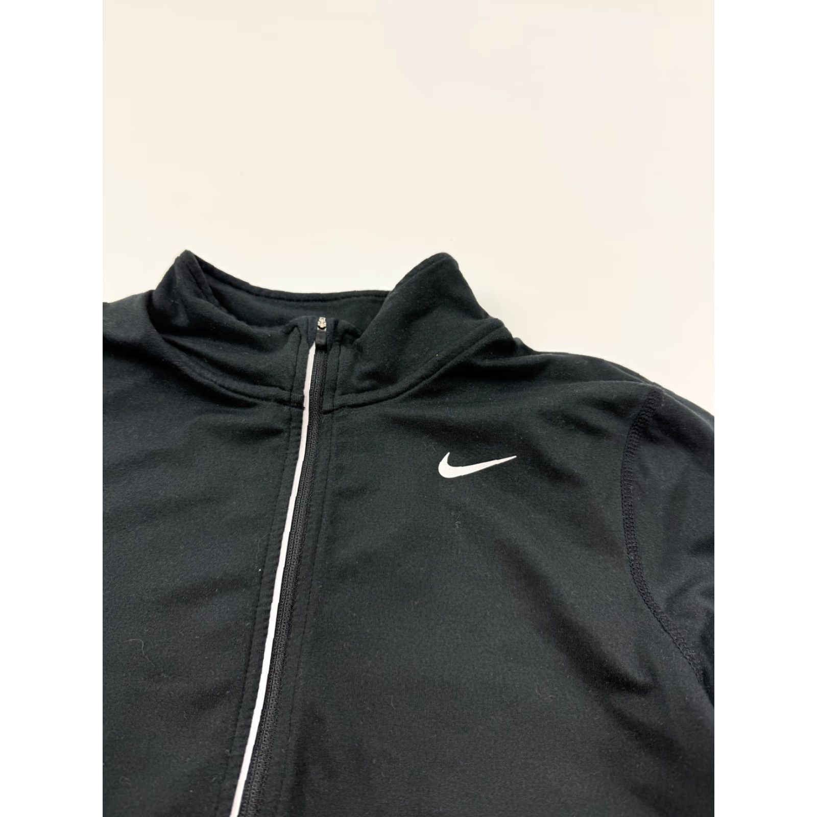 Nike Nike Shirt Womens XS Black Dri-Fit 1/4 Zip Running Pullover Size XS / US 0-2 / IT 36-38 - 4 Thumbnail