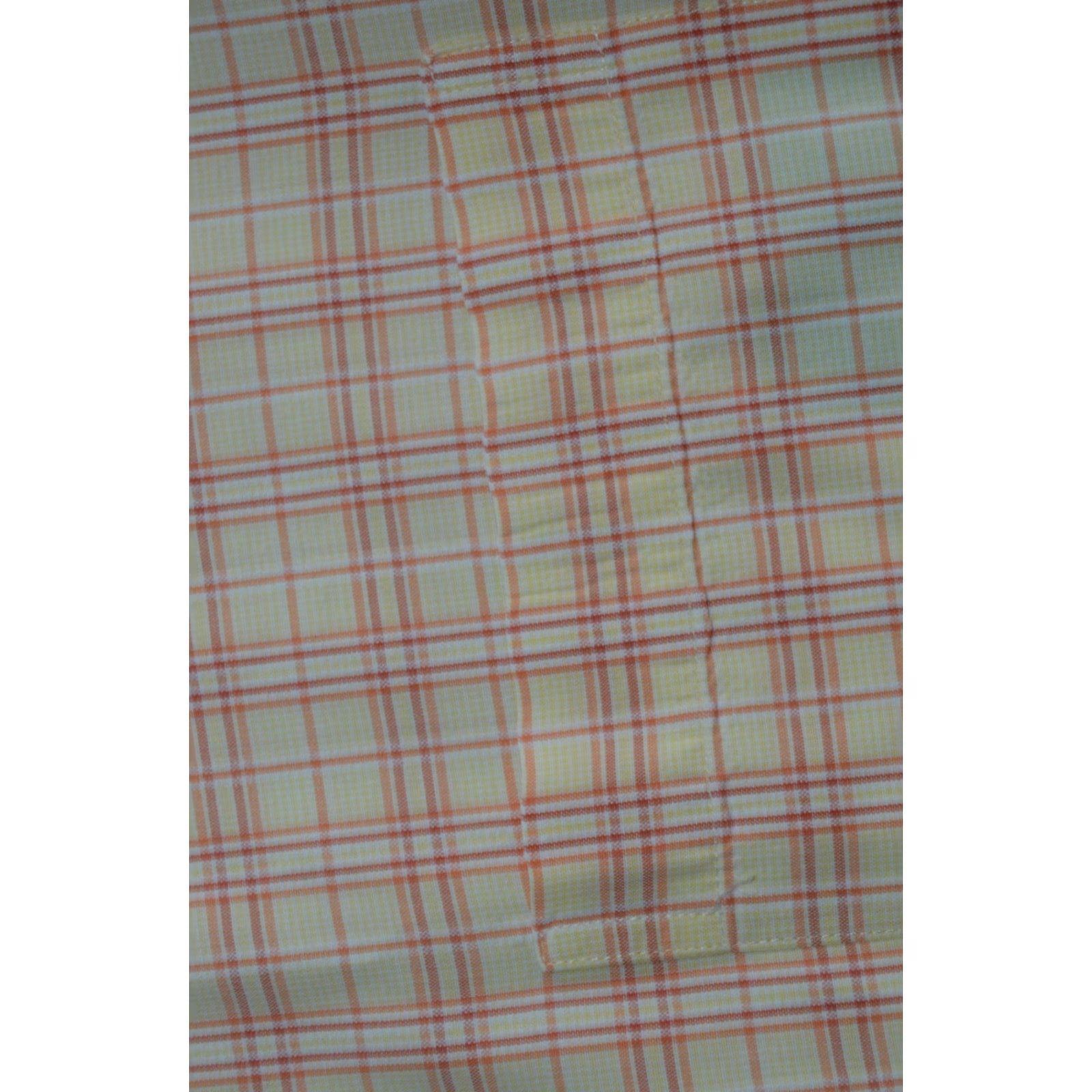 Brooks Brothers Brooks Brothers Shirt L Orange Plaid Cotton Long Sleeve Button-Down Collar Mens Dress Shirt Traditional Fit Size US L / EU 52-54 / 3 - 4 Thumbnail