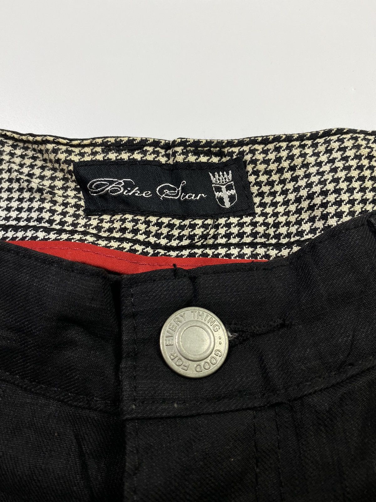 If Six Was Nine × Japanese Brand × Le Grande Bleu (L.G.B.) japanese brand bike star curve black pant Size US 31 - 5 Thumbnail