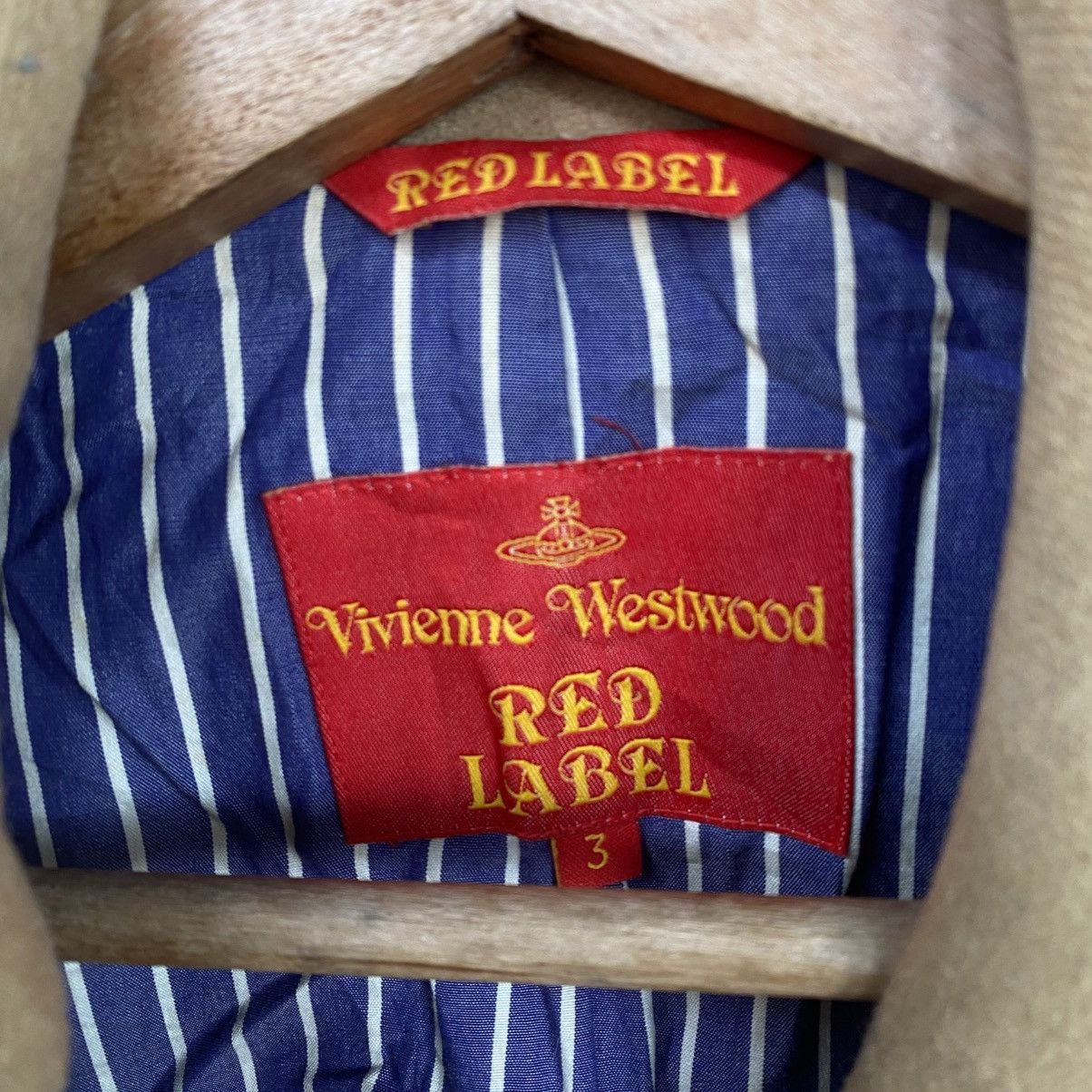 Vivienne Westwood VIVIENNE WESTWOOD Red Label Orb Button Wool Peacoat Size S / US 4 / IT 40 - 7 Thumbnail
