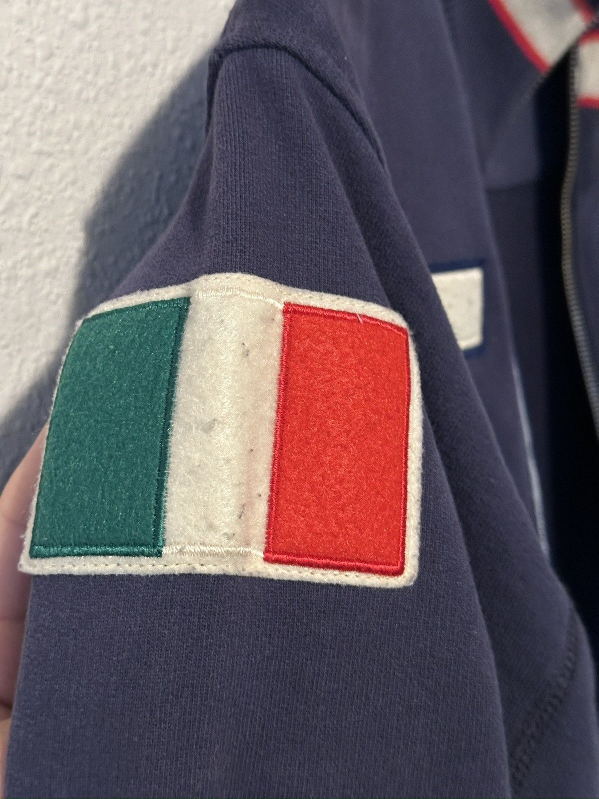 HYDROGEN Hydrogen x FIAT Luxury Track Jacket Navy Motorsport Zip-Up Size US M / EU 48-50 / 2 - 5 Thumbnail