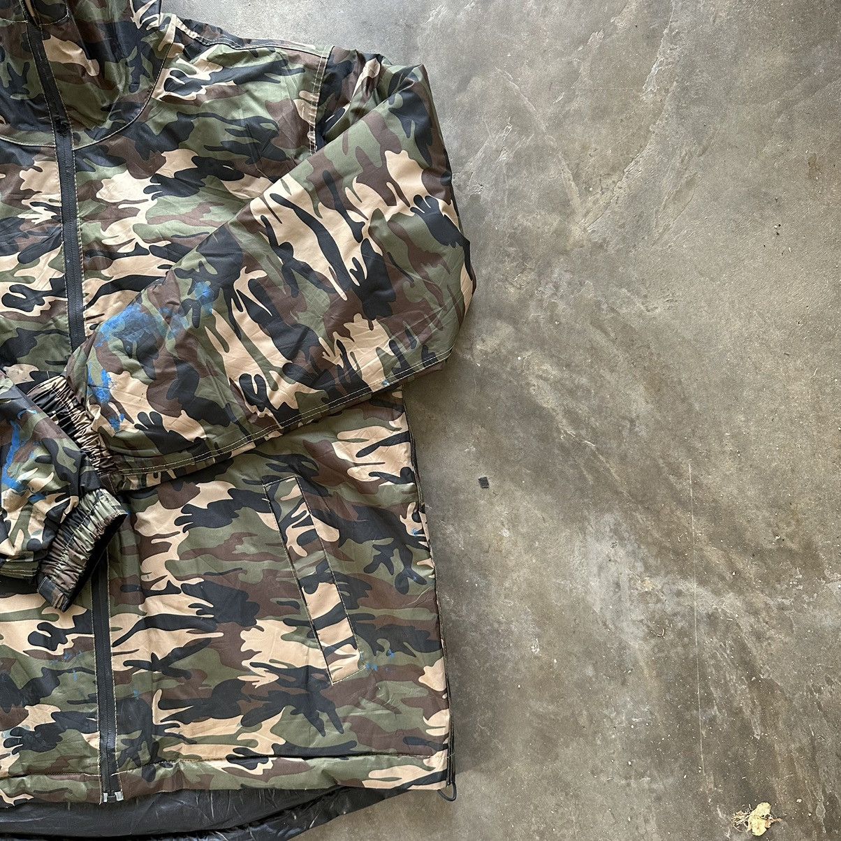 Japanese Brand Vintage Japanese Japan Parkas Camo Army Green Hoodies Size US XL / EU 56 / 4 - 4 Thumbnail