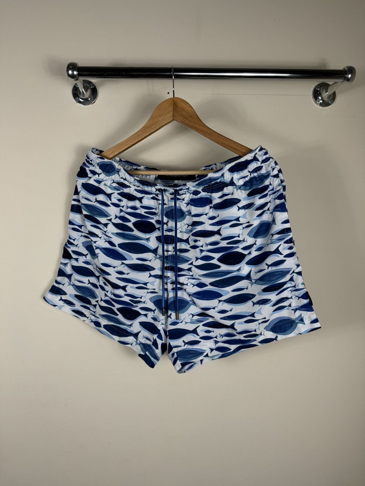 Ermenegildo Zegna × Z Zegna Ermenegildo Zegna Fish Print Swimming Shorts Size US 36 / EU 52 - 1 Thumbnail