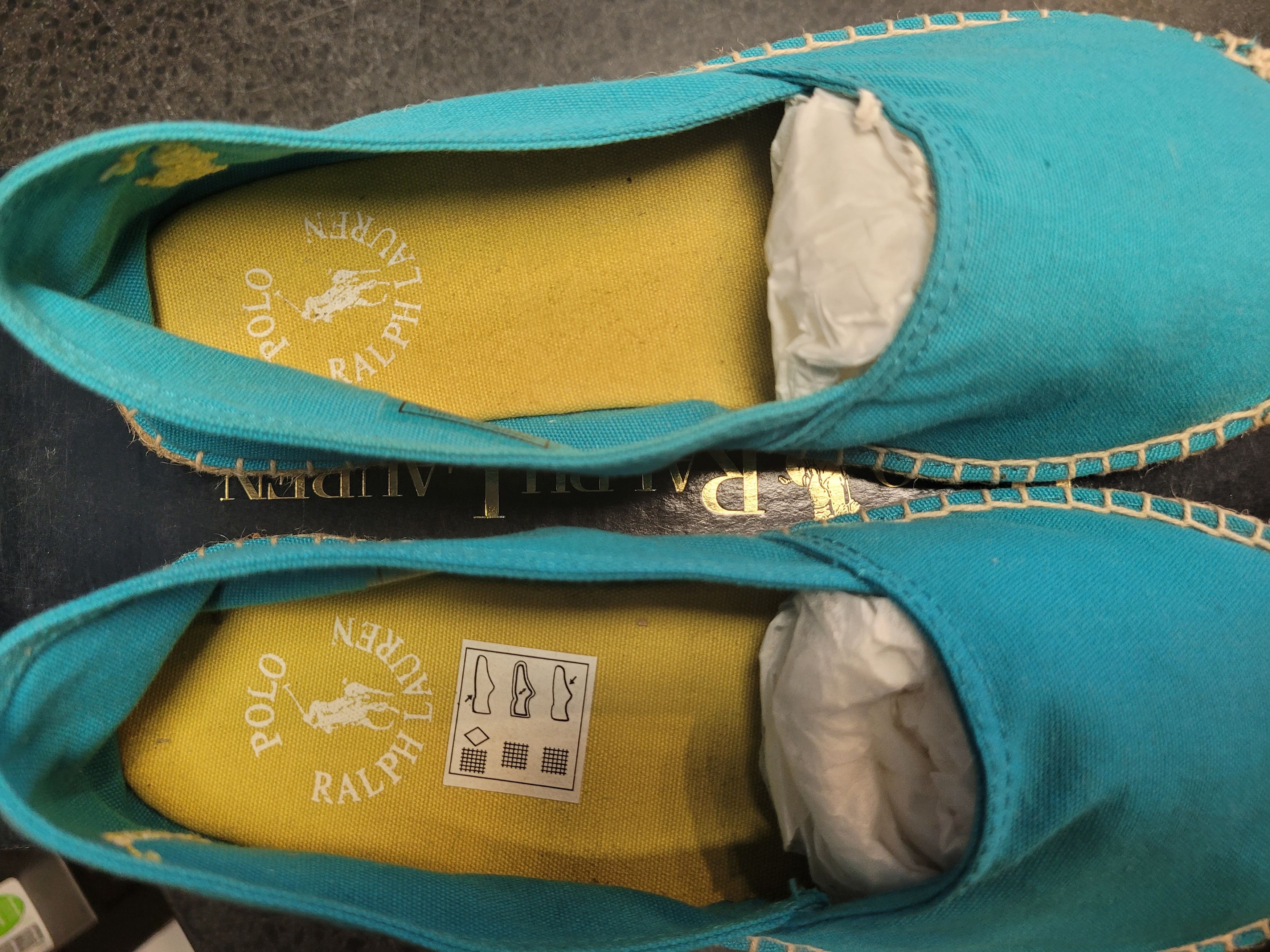 Polo Ralph Lauren Turquoise Bowman Size US 5.5 / IT 35.5 - 2 Thumbnail