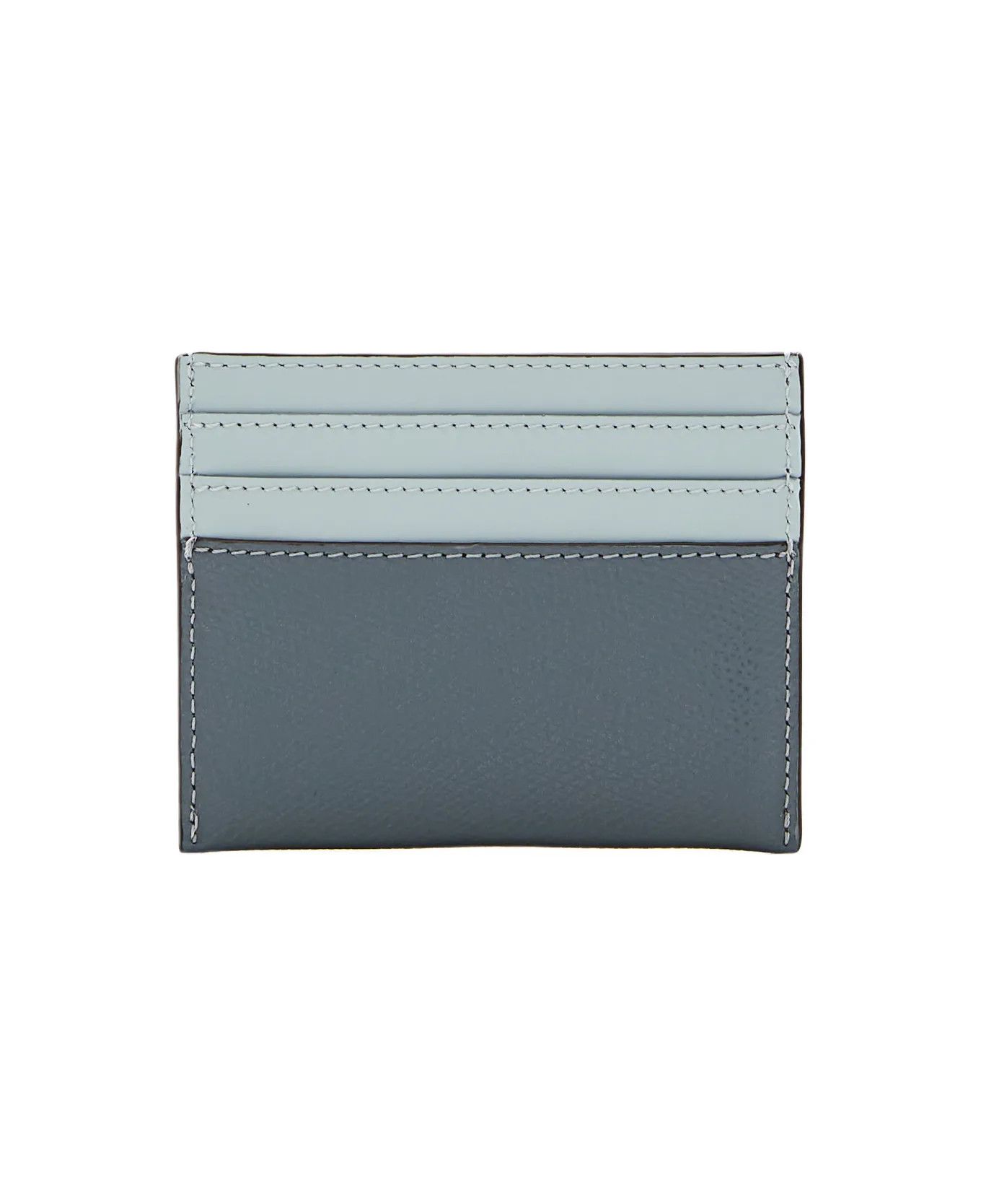 Fendi o1s1wg110925 Size: OS/ Ff Diamonds Card Case in Clear Blue Size ONE SIZE - 2 Thumbnail