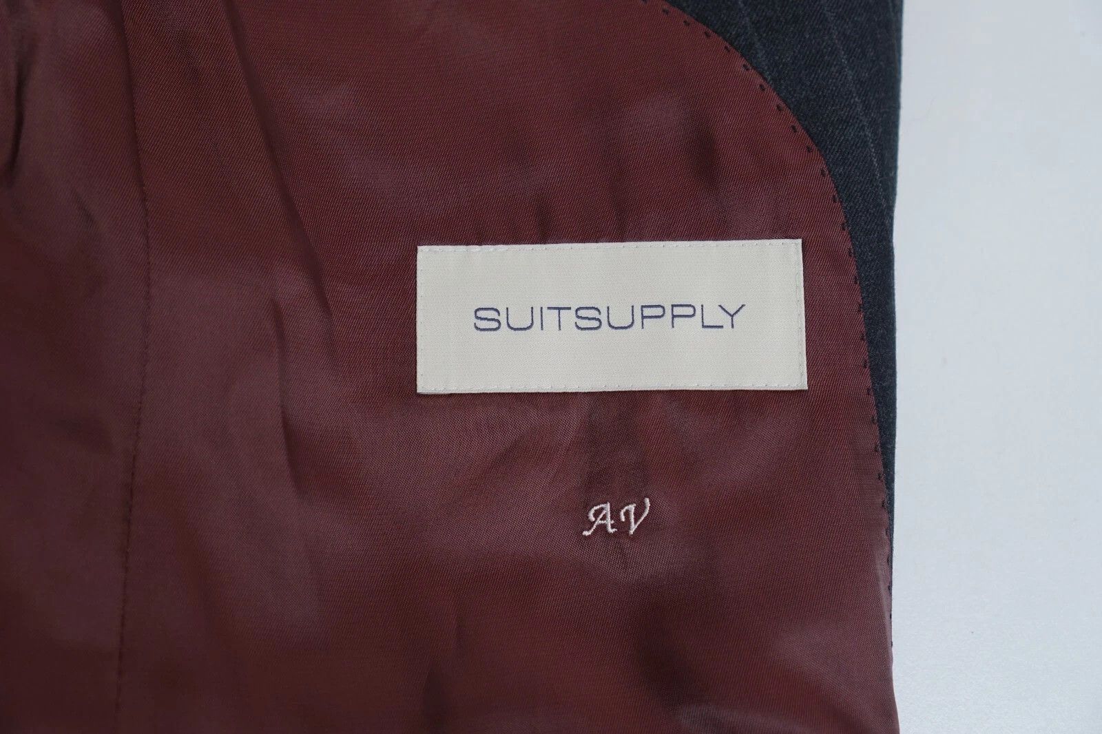 Suitsupply Men Suitsupply Blazer La Spalla Double Breasted Grey UK/US40 Size 40R - 5 Thumbnail