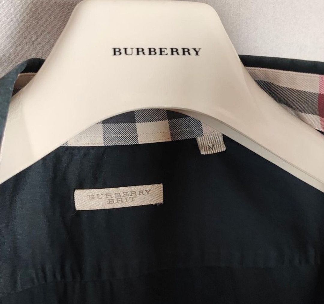 Burberry 🔥Burberry shirt M Black (S/L available)🔥 Size US M / EU 48-50 / 2 - 8 Thumbnail