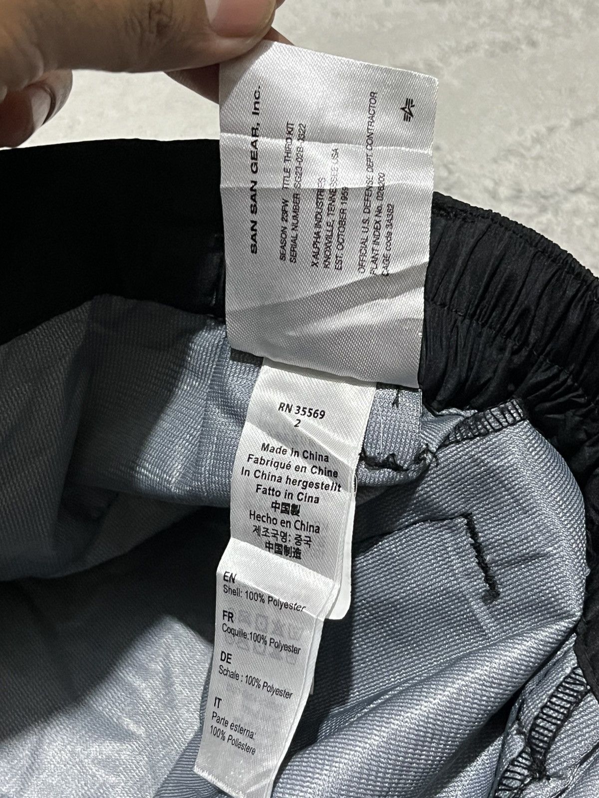 Other San San Gear x Alpha Industries WindBlock Pant Size US 29 - 13 Thumbnail