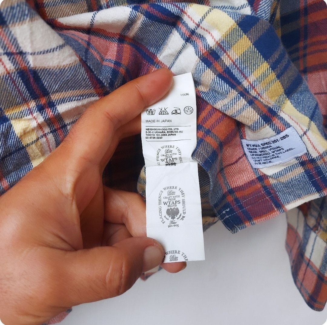 Wtaps WTAPS Flannel Shirt Size US S / EU 44-46 / 1 - 11 Thumbnail