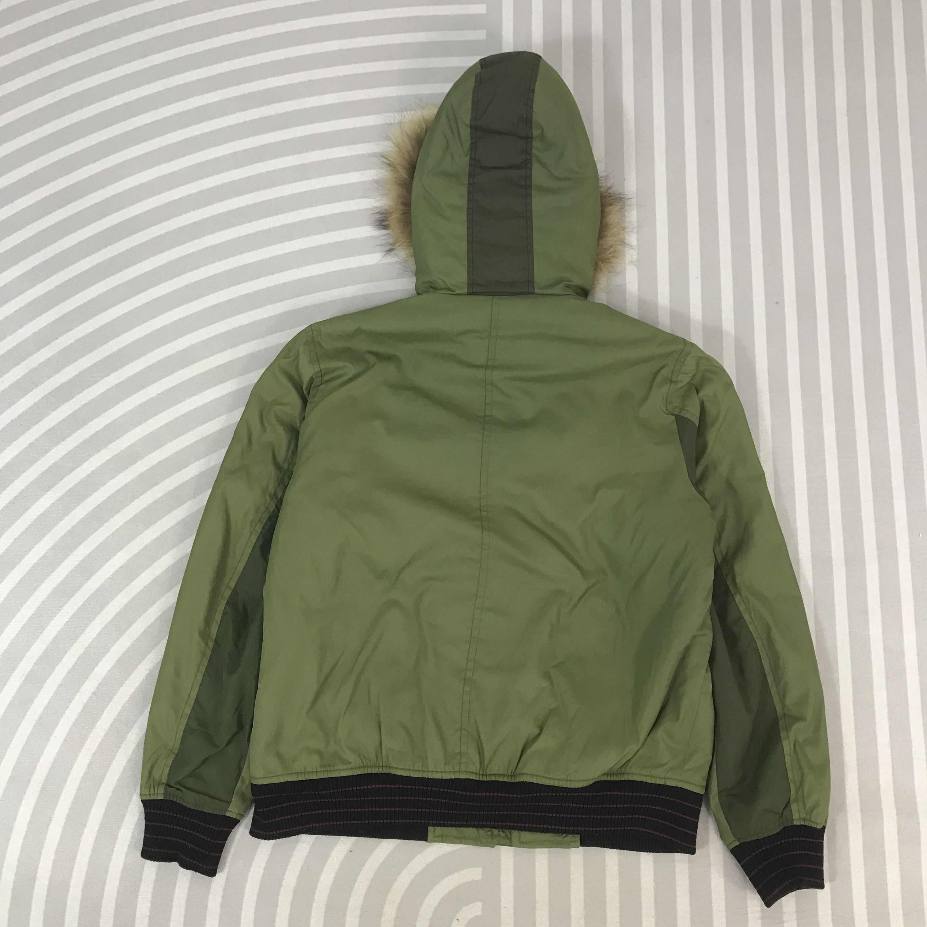 Takeo Kikuchi Takeo Kikuchi fur hoodie design bomber Jacket K65B11 Size US L / EU 52-54 / 3 - 3 Thumbnail