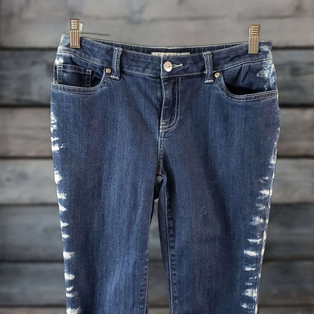 Boston Proper Boston Proper Womens Skinny Ankle Jeans Sz 4 Blue Low Rise Size 27" / US 4 / IT 40 - 1 Thumbnail