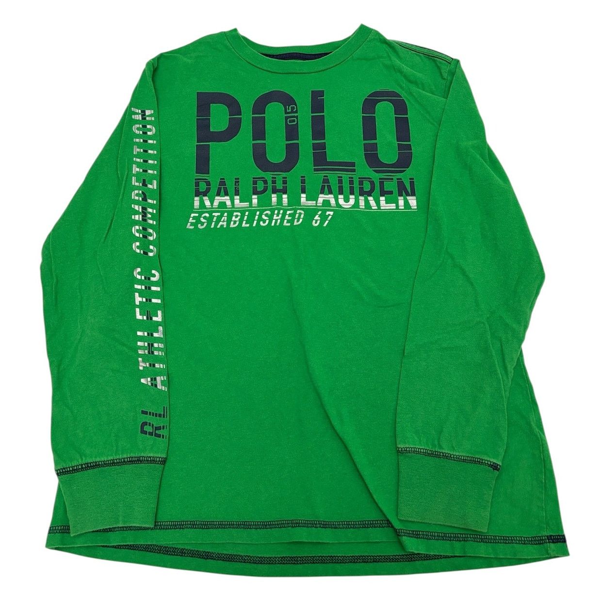 Polo Ralph Lauren Youth L | POLO Ralph Lauren Graphic Long Sleeve Tee T-Shirt Size US XXS / EU 40 - 2 Thumbnail