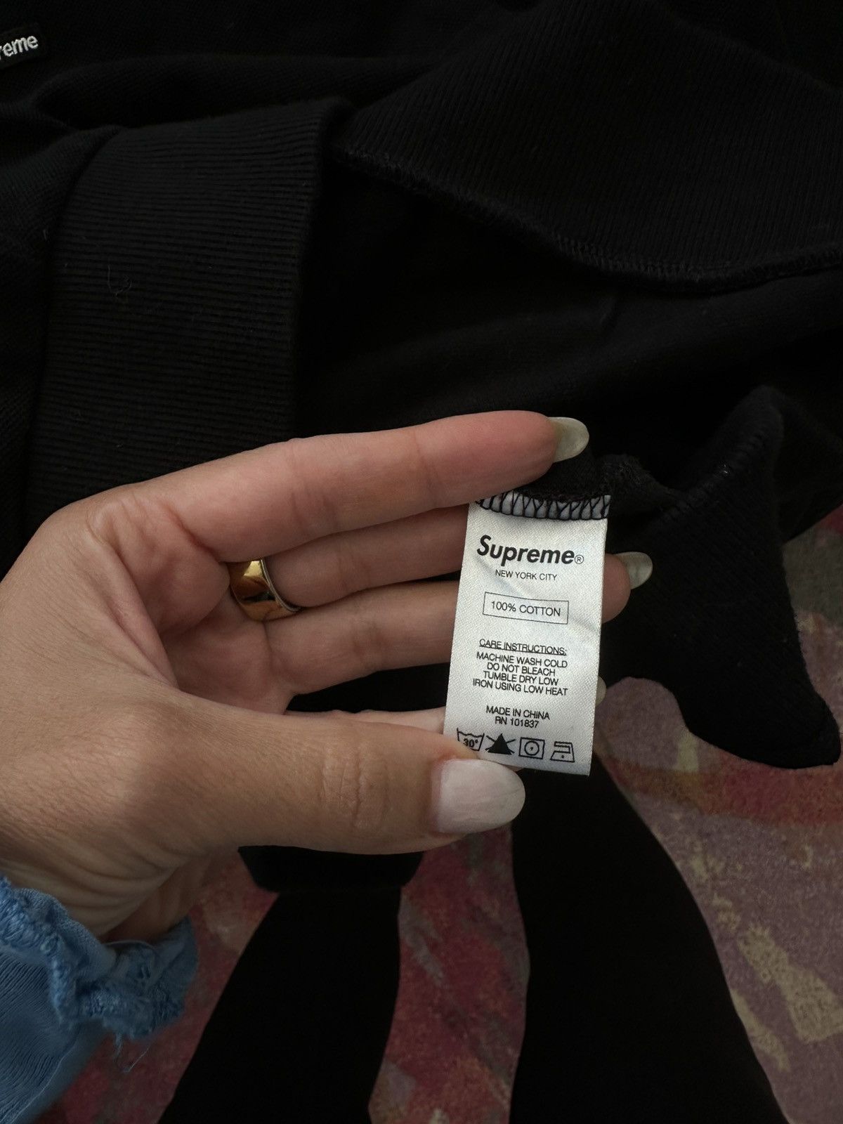 Supreme Supreme black long sleeve Size US L / EU 52-54 / 3 - 2 Thumbnail