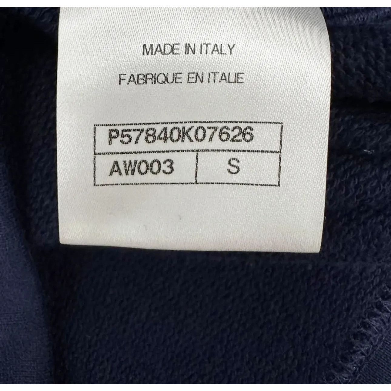 Chanel Chanel Navy Blue Grecian CC Print Cotton T-Shirt Sz.S Size S / US 4 / IT 40 - 5 Thumbnail
