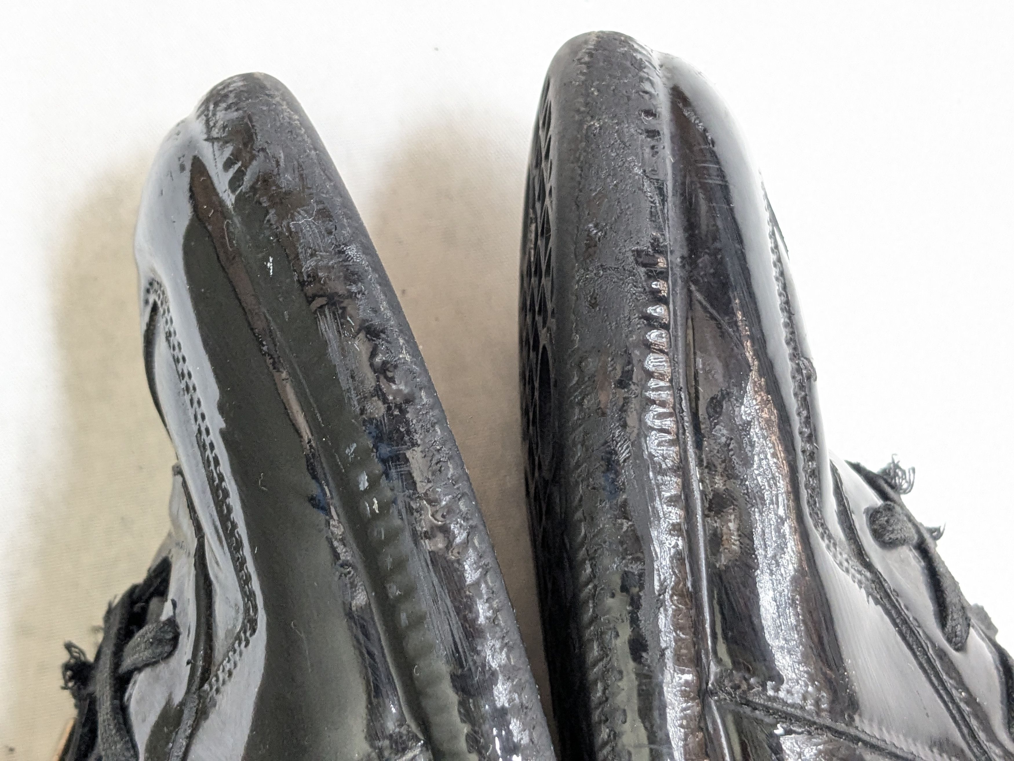 Maison Margiela Maison Margiela Replica GAT Black Patent Leather 8 41 Low Size US 8 / EU 41 - 8 Thumbnail