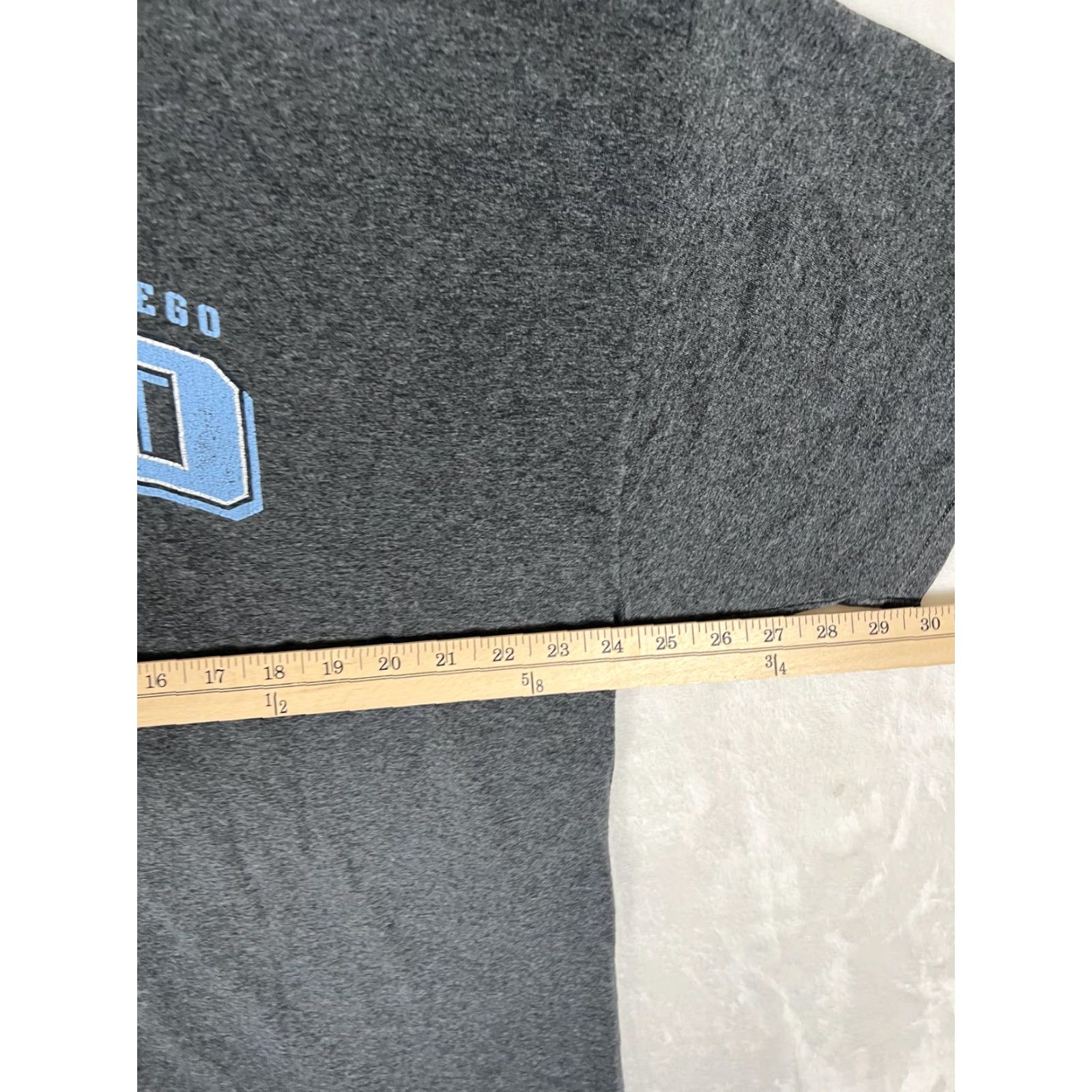 Vintage VTG University Of San Diego T-Shirt Mens 2XL Gray USD College Gear For Sports Size US XXL / EU 58 / 5 - 5 Thumbnail