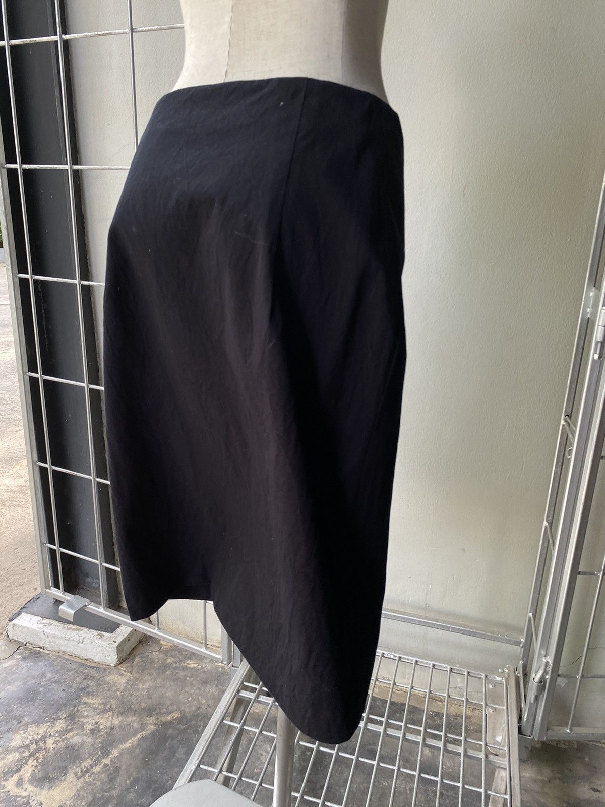 Jil Sander JILSANDER black midi skirt Size 26" / US 2 / IT 38 - 15 Thumbnail