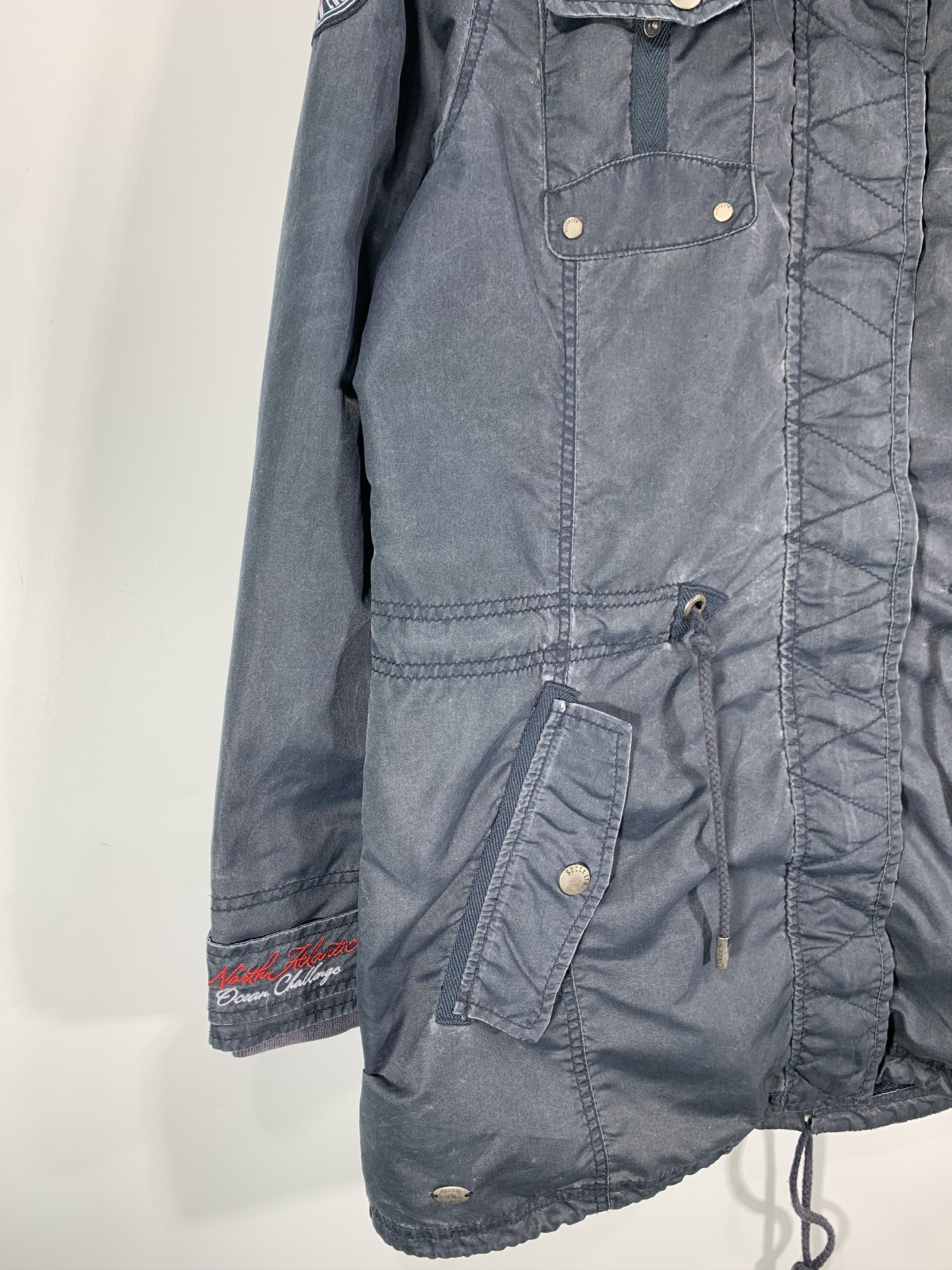 Japanese Brand × Vintage ⚡️Vintage Soccx Blue Parka Rare Design Size US M / EU 48-50 / 2 - 3 Thumbnail