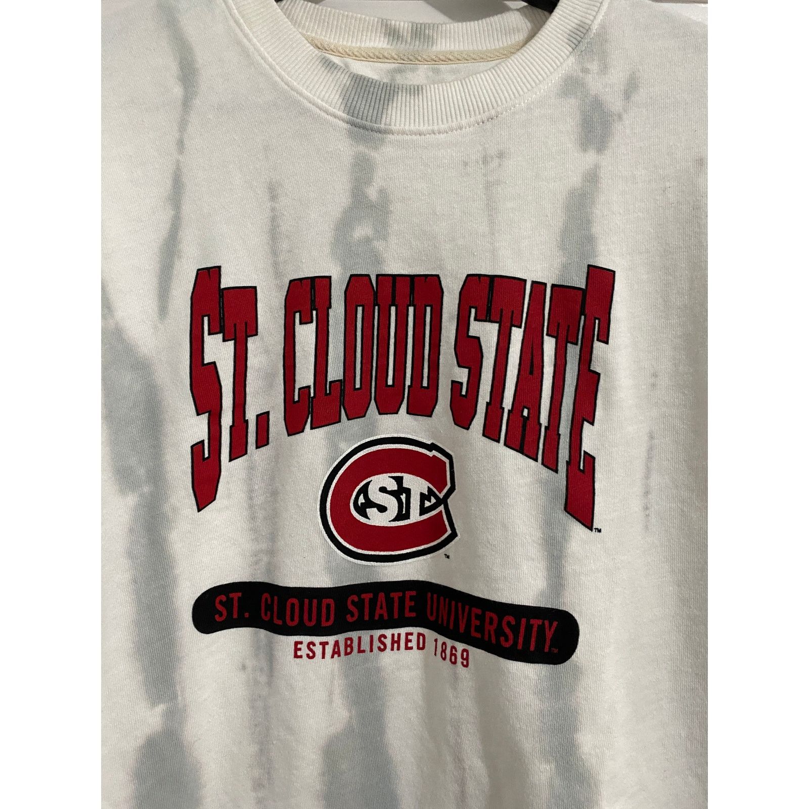 NCAA St. Cloud State University Huskies Crewneck Sweatshirt Size L / US 10 / IT 46 - 2 Thumbnail