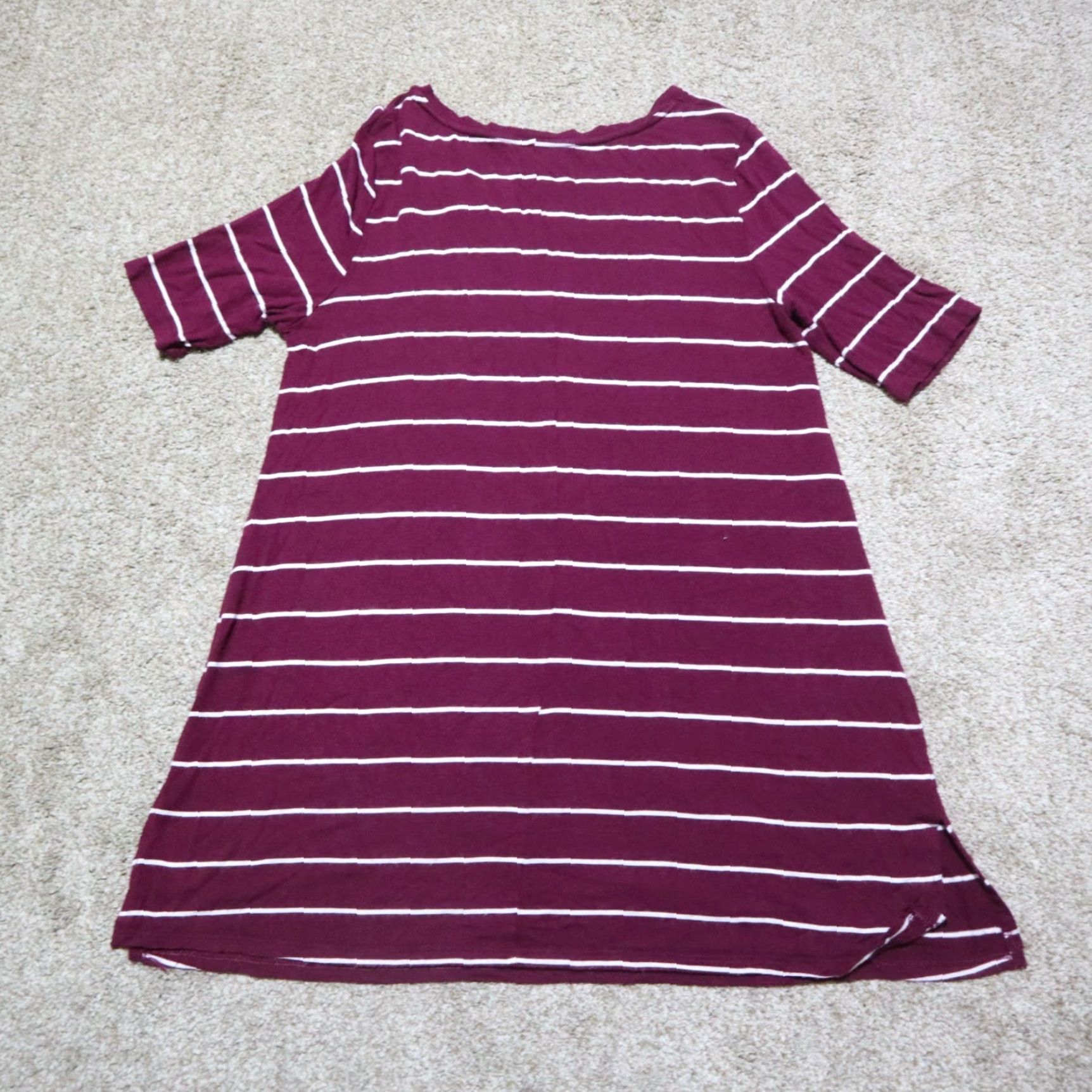 Vintage VINTAGE Authentic American Heritage Women's Tunic Shirt Long Sleeve S Purple Striped Casual Size S / US 4 / IT 40 - 7 Thumbnail