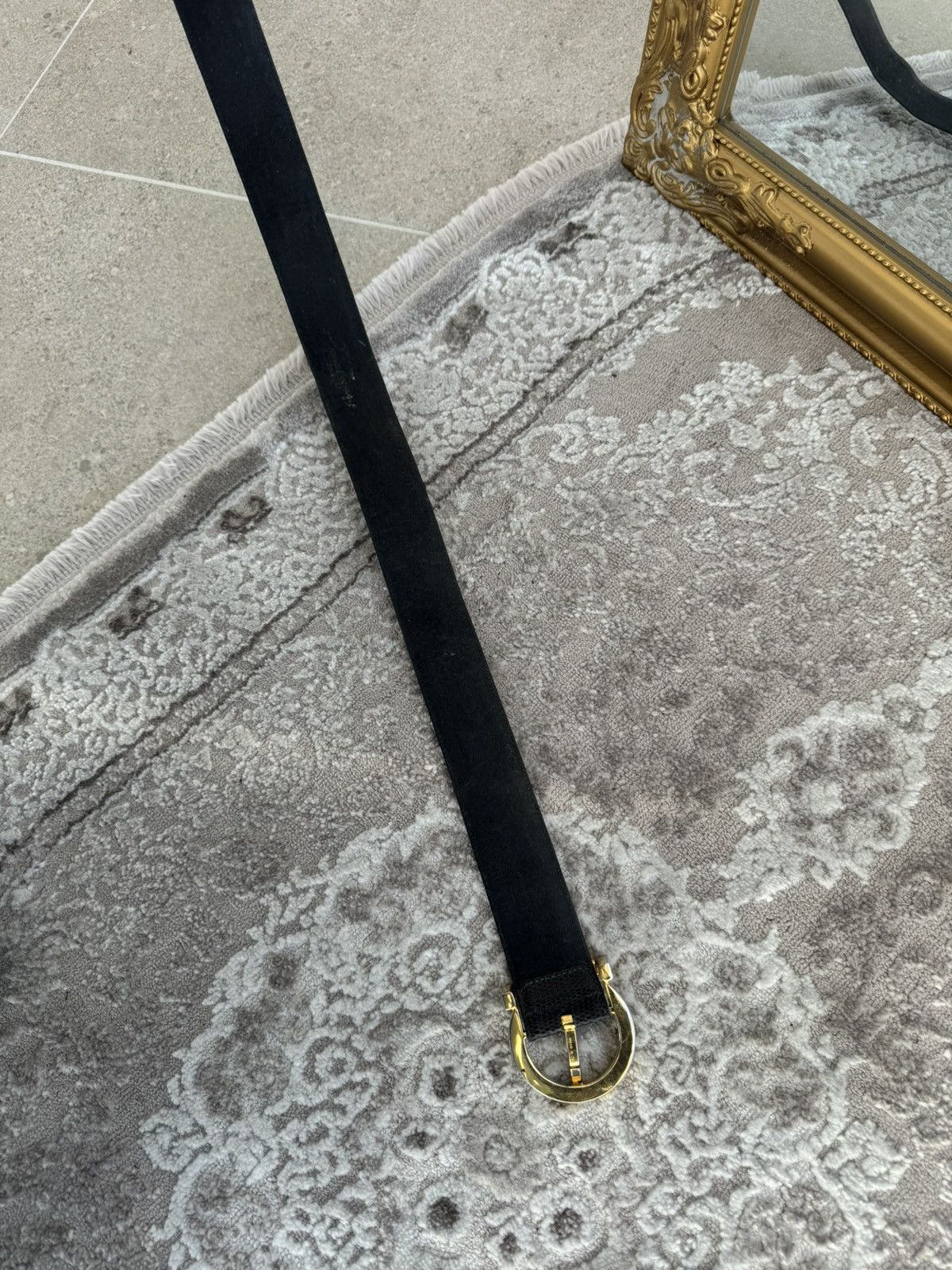 Salvatore Ferragamo Salvatore Ferragamo Belt Leather Y2K Size ONE SIZE - 7 Thumbnail
