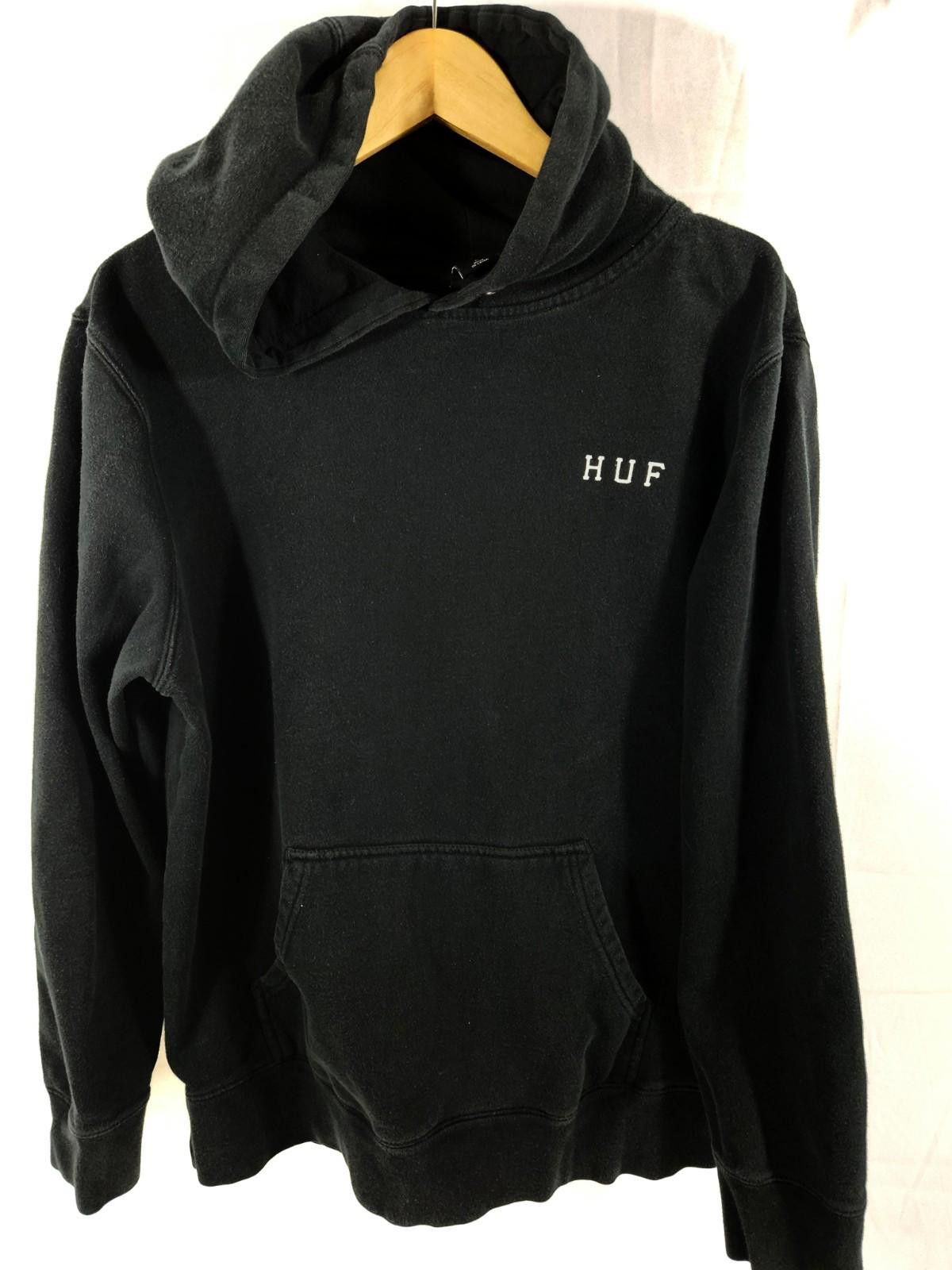 Huf HUF Skater Streetwear Heavyweight Hoodie Sweater Rose Graph Size US L / EU 52-54 / 3 - 3 Thumbnail