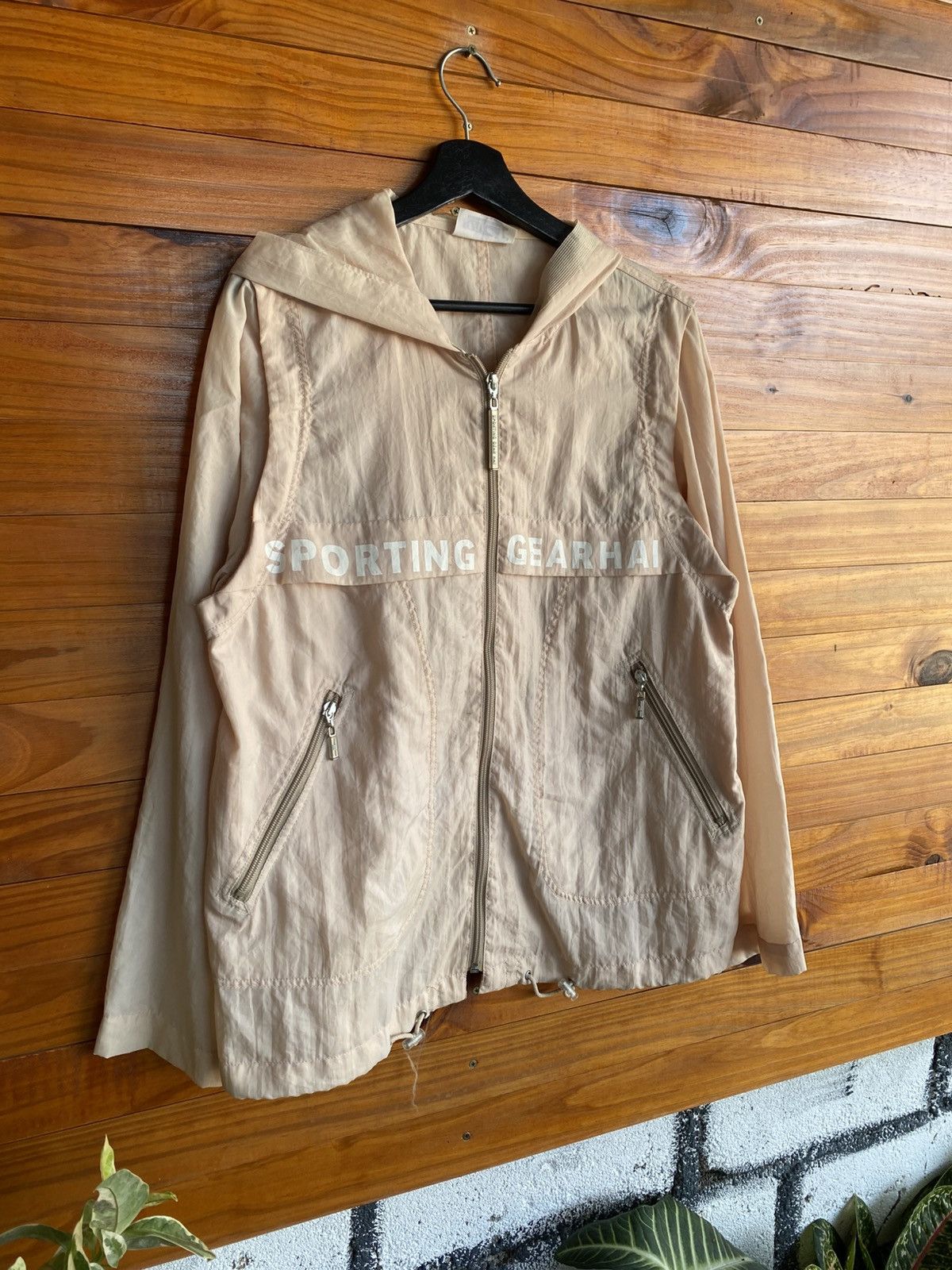 Issey Miyake Vintage Issey Miyake HAI Sporting Gear Lightweight Hooded Size US M / EU 48-50 / 2 - 5 Thumbnail