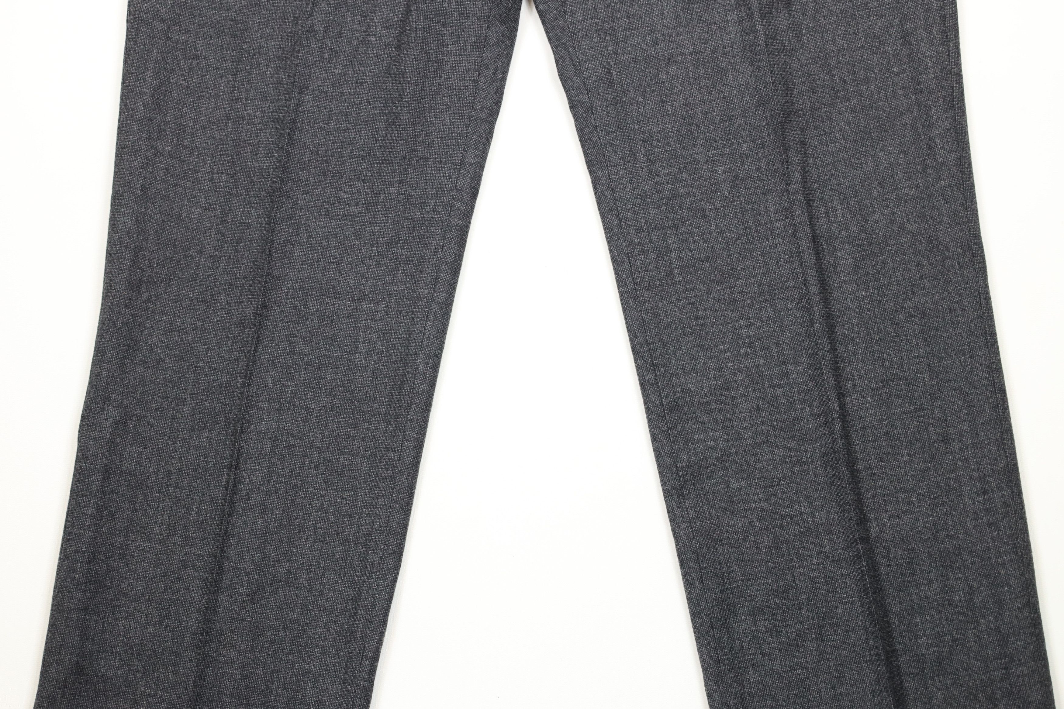Banana Republic × Vintage New Banana Republic Wool Modern Slim Fit Dress Pants Gray Size US 35 - 3 Thumbnail
