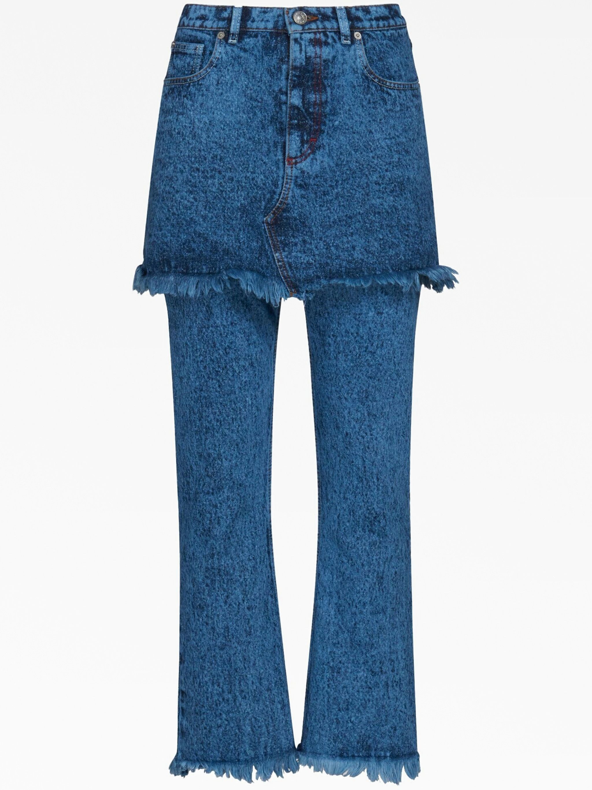 Marni o1w1db10125 Pants in Denim Size 27" / US 4 / IT 40 - 1 Thumbnail