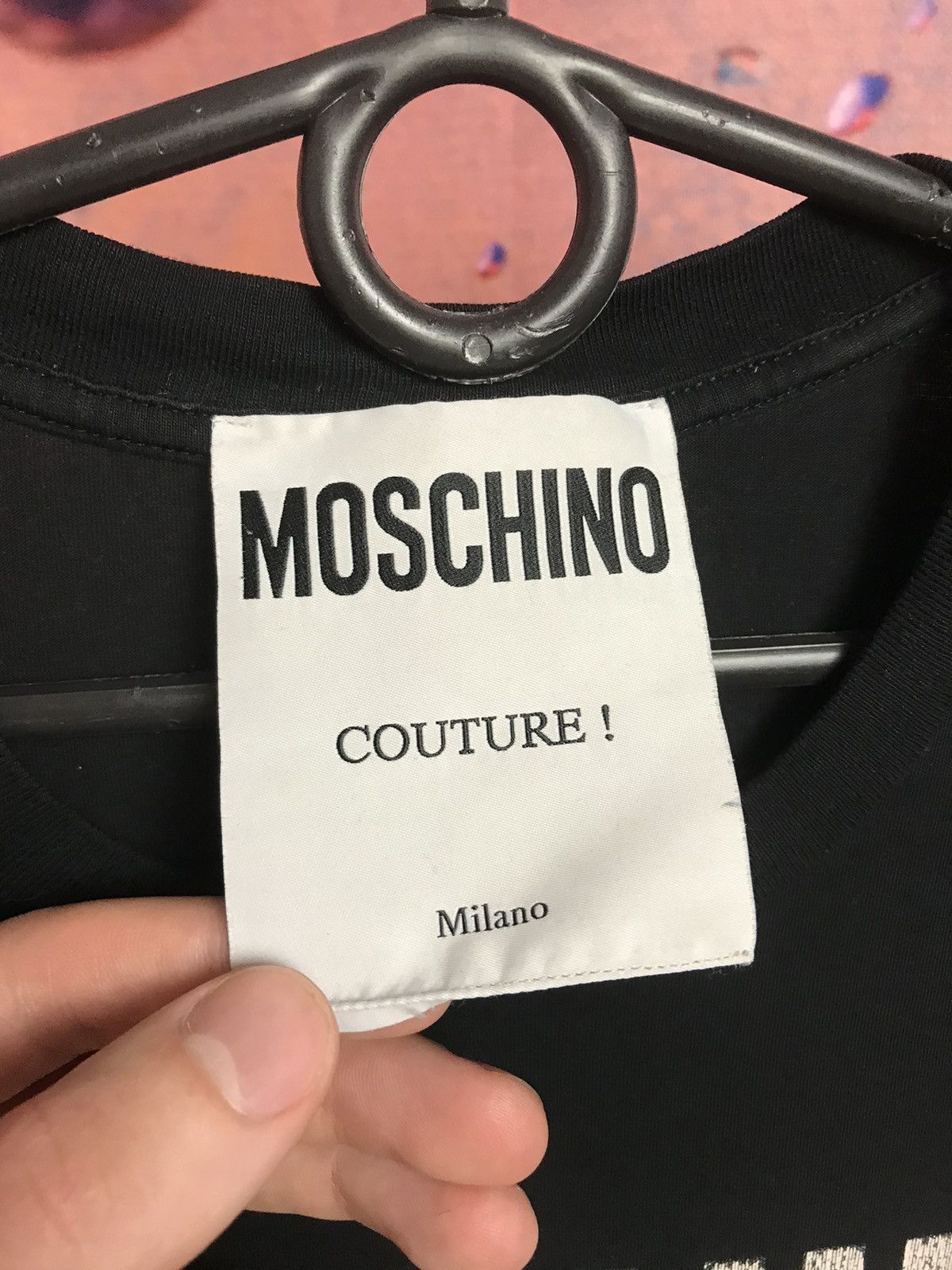Moschino Moschino couture luxury tee Size US S / EU 44-46 / 1 - 5 Thumbnail
