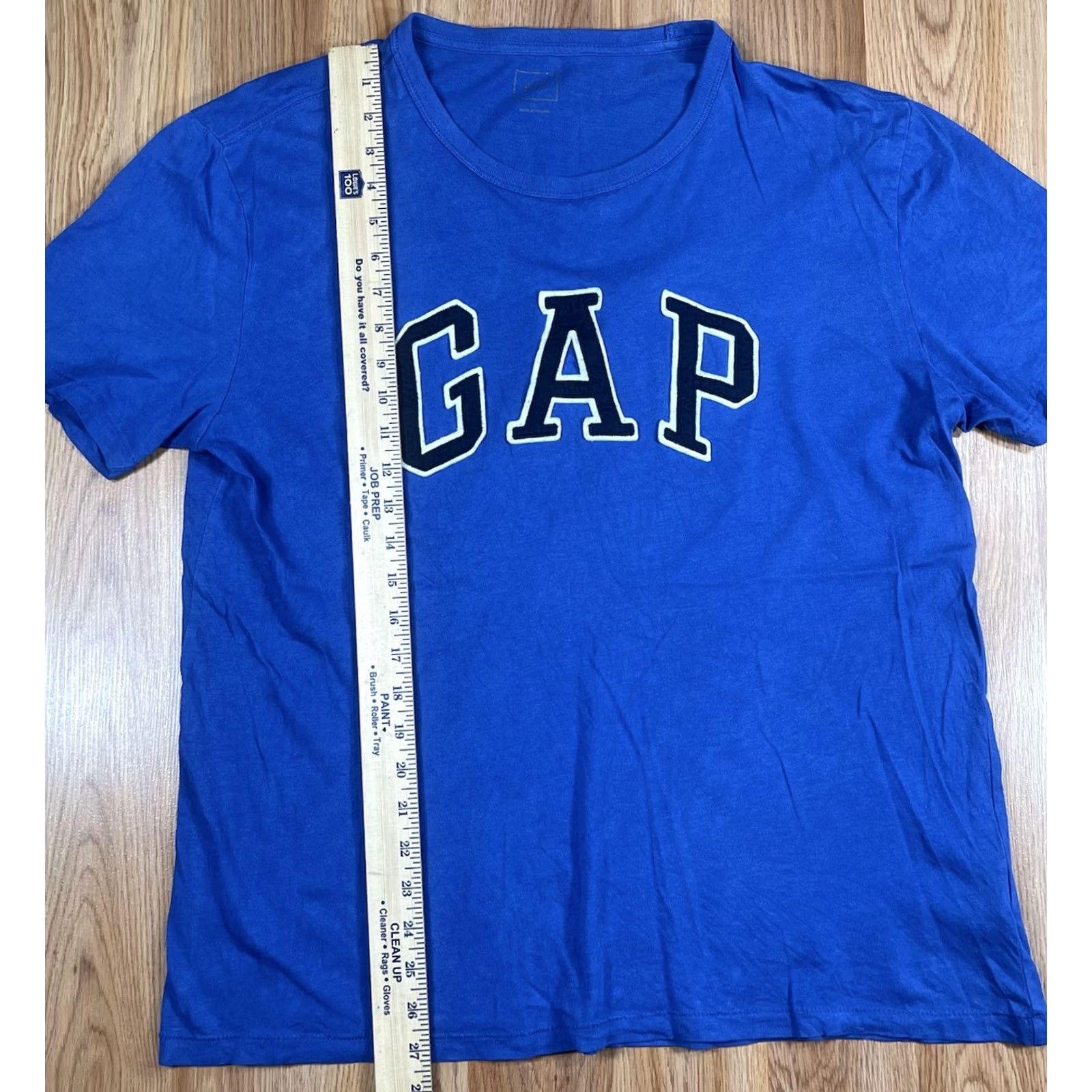 Gap Gap RoundNeck T-Shirt Mens Size L Blue Short Sleeve 100% Cotton Pullover Regular Fit Vintage: No Size US L / EU 52-54 / 3 - 3 Thumbnail