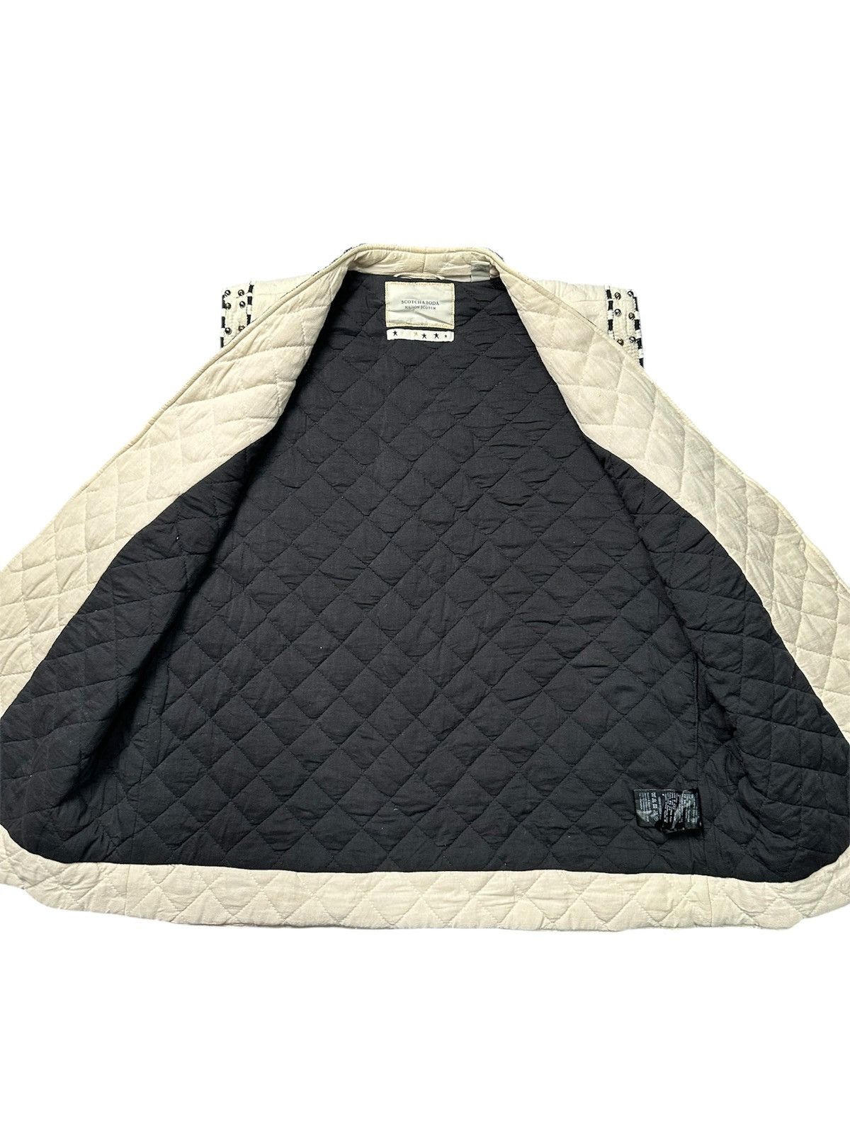 Maison Scotch 🔥sale🔥Maison Scotch x Scotch & Soda Embroidered Gilet Size L / US 10 / IT 46 - 6 Thumbnail