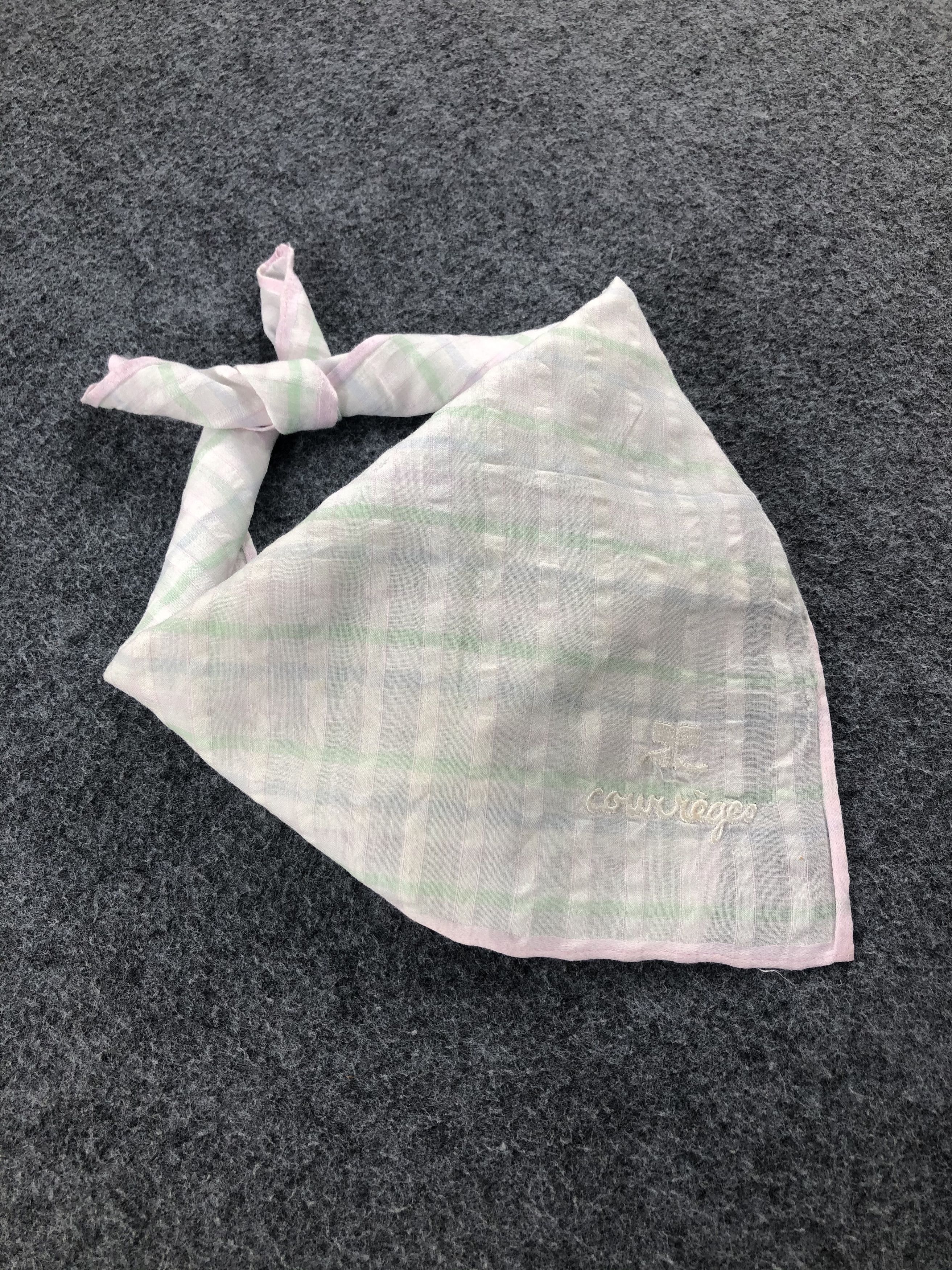 Courreges × Vintage Courreges Handkerchief / Bandana / Neckerchief Size ONE SIZE - 2 Thumbnail