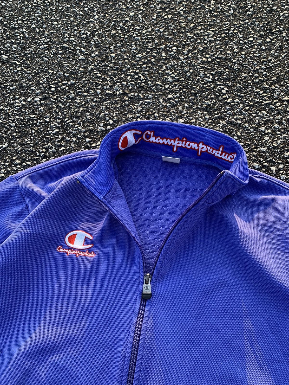 Champion × Vintage Vintage Champion Track Jacket Zip Sweatshirt Sportswear y2k Size US S / EU 44-46 / 1 - 5 Thumbnail