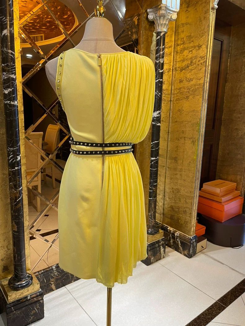 Versace Versace Heavy mesh patchwork willow nail dress Size M / US 6-8 / IT 42-44 - 6 Thumbnail