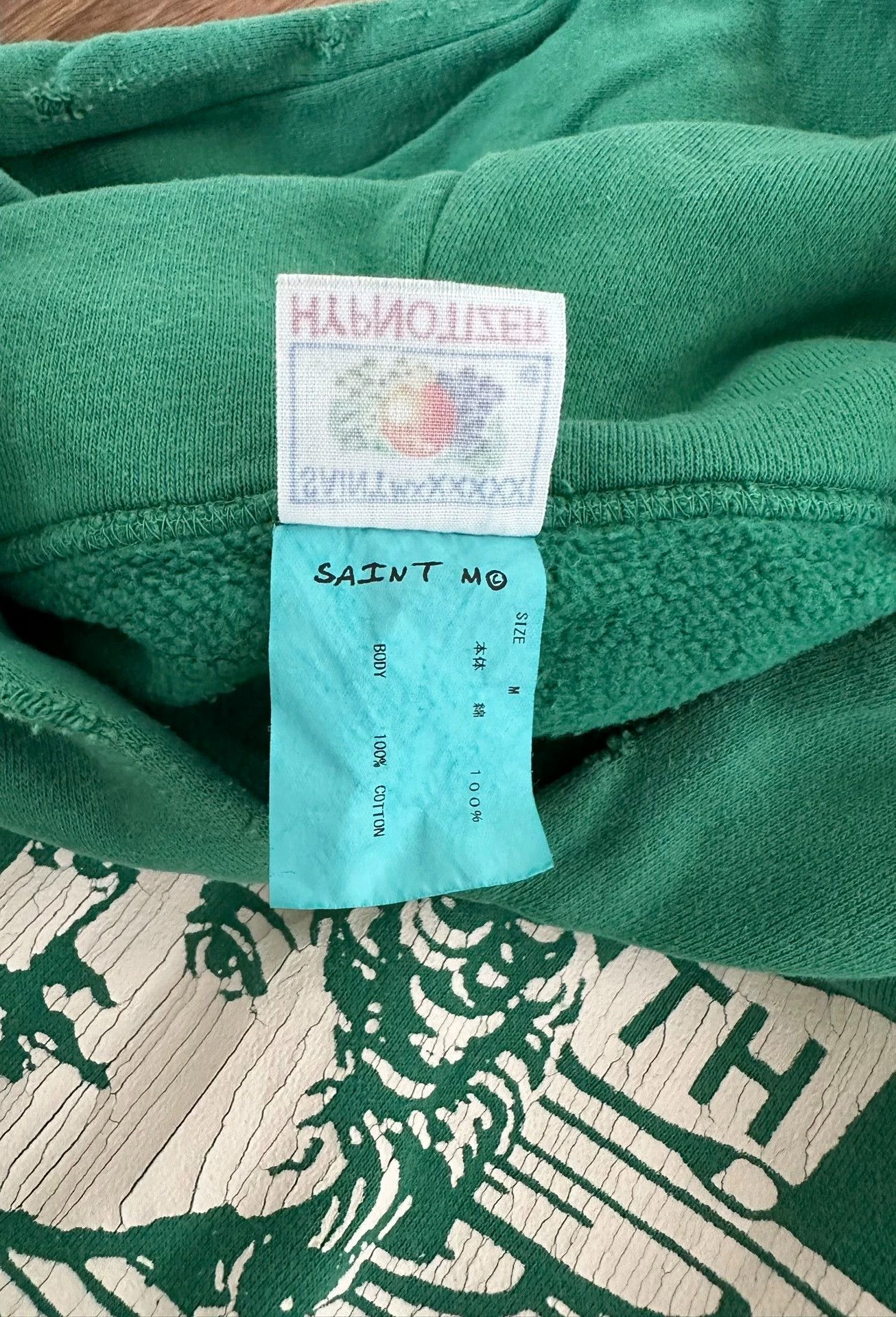 Saint Michael SAINT MICHAEL ANGEL WING DISTRESSED HOODIE NEW M Size US M / EU 48-50 / 2 - 3 Thumbnail