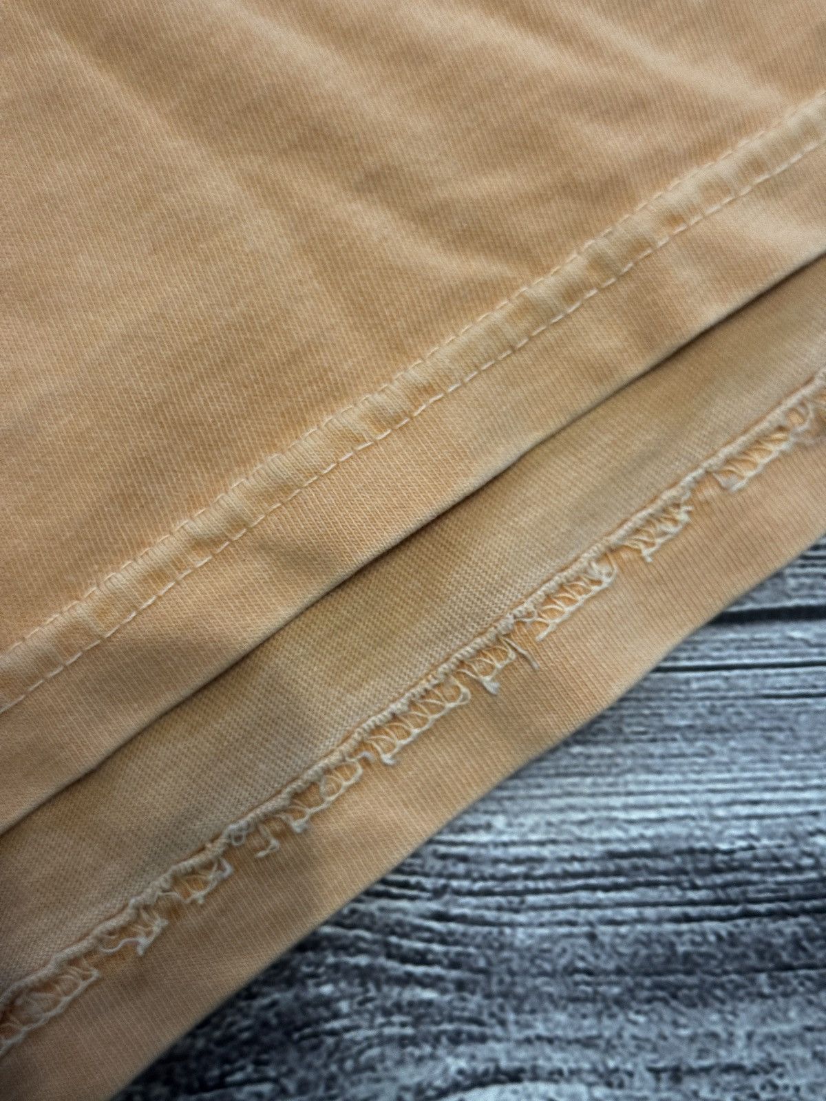 Stussy Stüssy Logo T-Shirt Tan Brown Cotton Streetwear Size US M / EU 48-50 / 2 - 5 Thumbnail