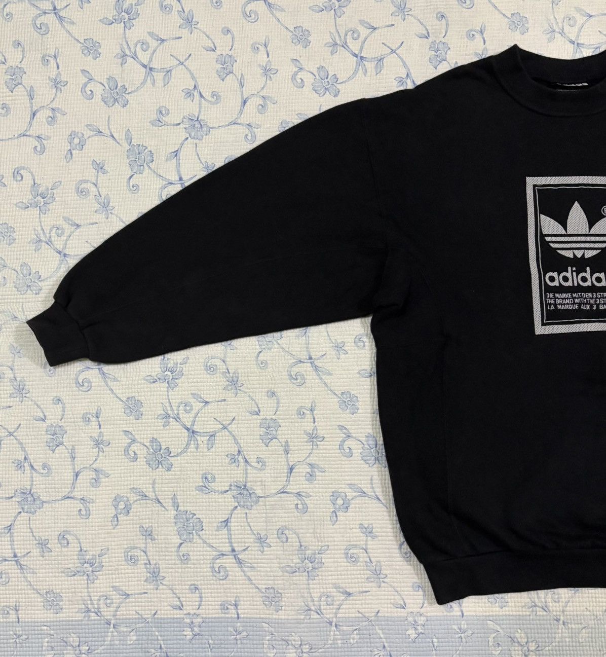Adidas Adidas Sweatshirt Embroidered Logo Size US M / EU 48-50 / 2 - 2 Thumbnail