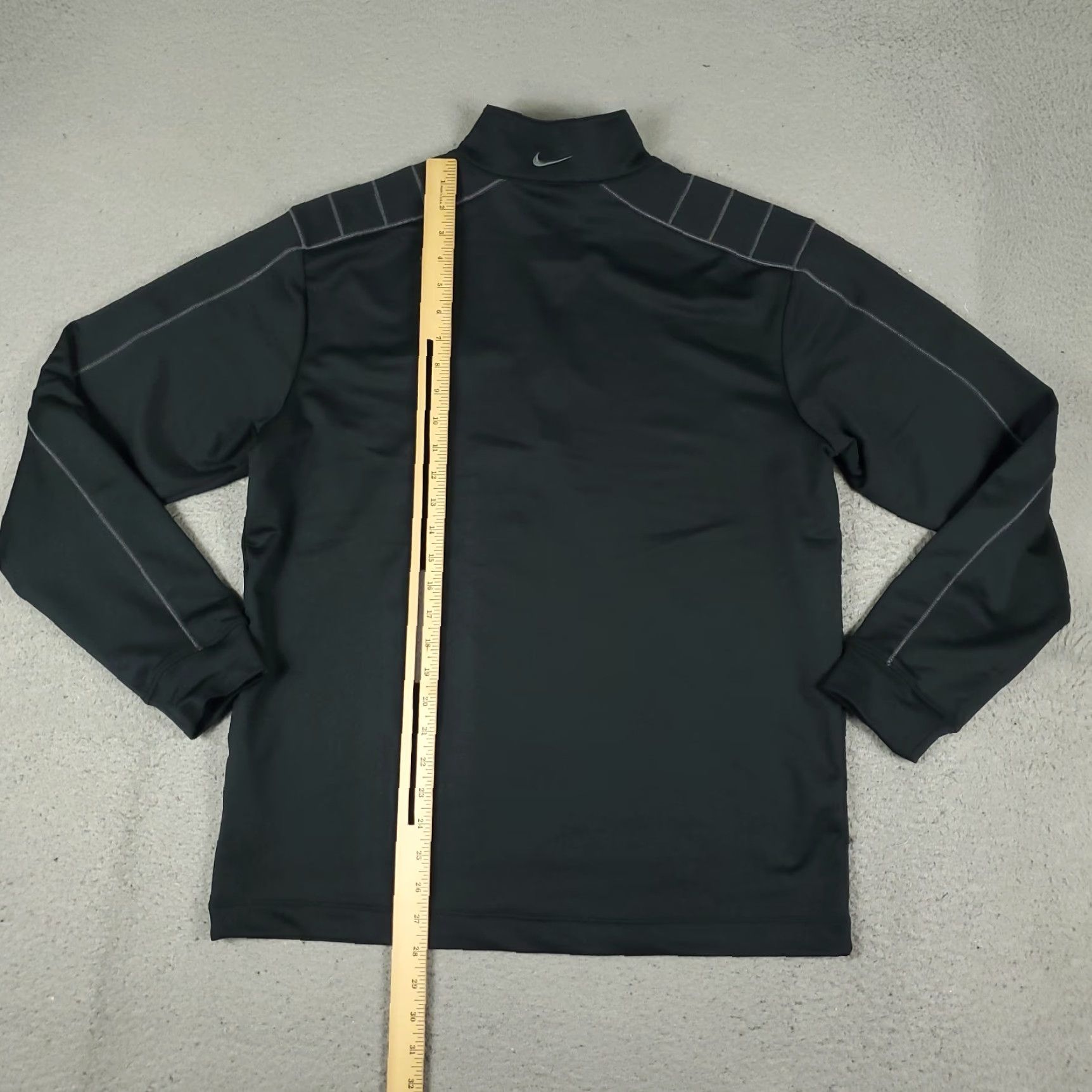 Nike Nike Sweatshirt Mens Medium Black 1/4 Zip Pullover Swoosh Size US M / EU 48-50 / 2 - 4 Thumbnail
