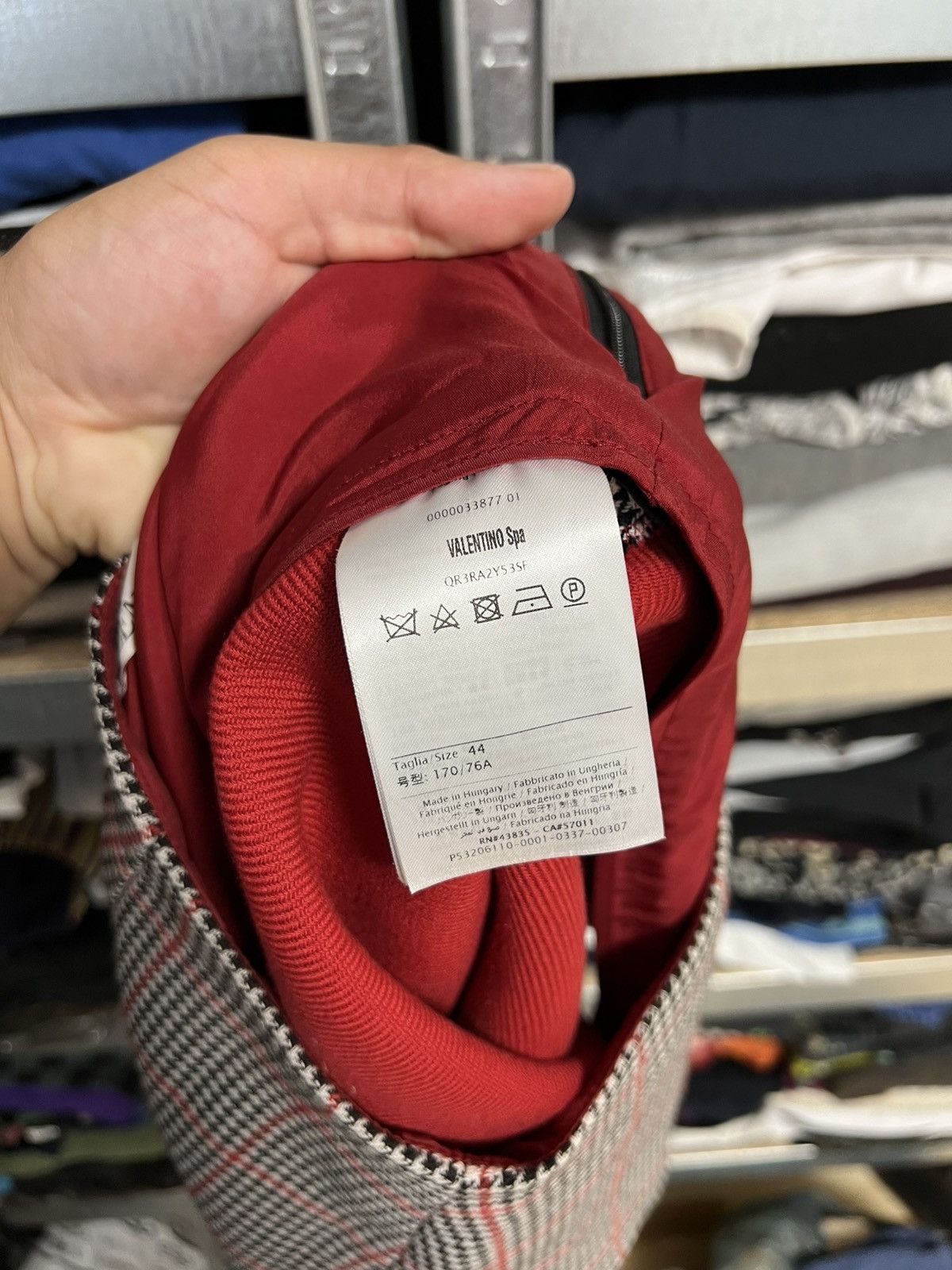 RED Valentino Red Valentino Tweed Zip Skirt A-Line Check Pleated Italy 44 Size 30" / US 8 / IT 44 - 7 Thumbnail
