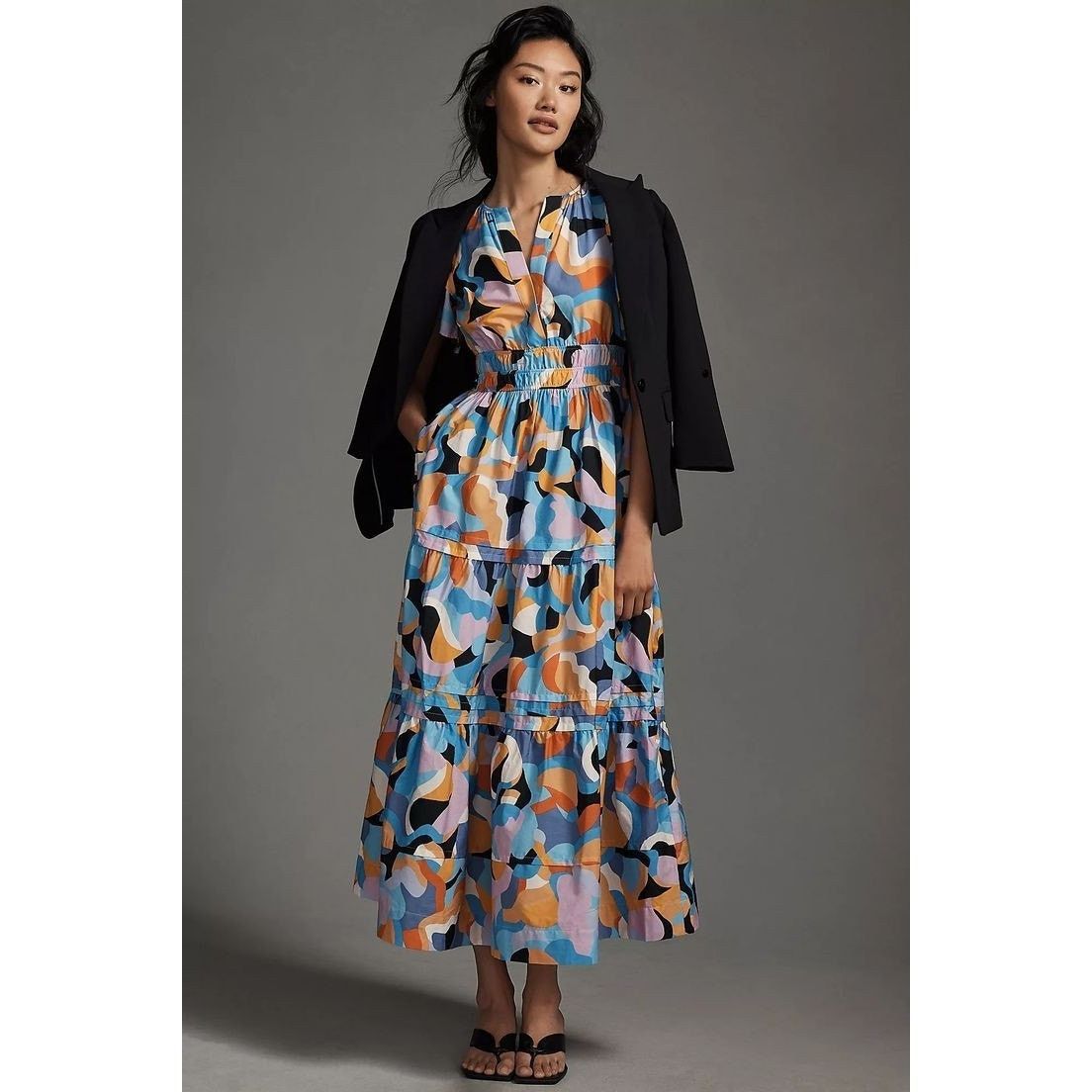 NWT Anthropologie The Somerset Maxi Dress $168 XXS