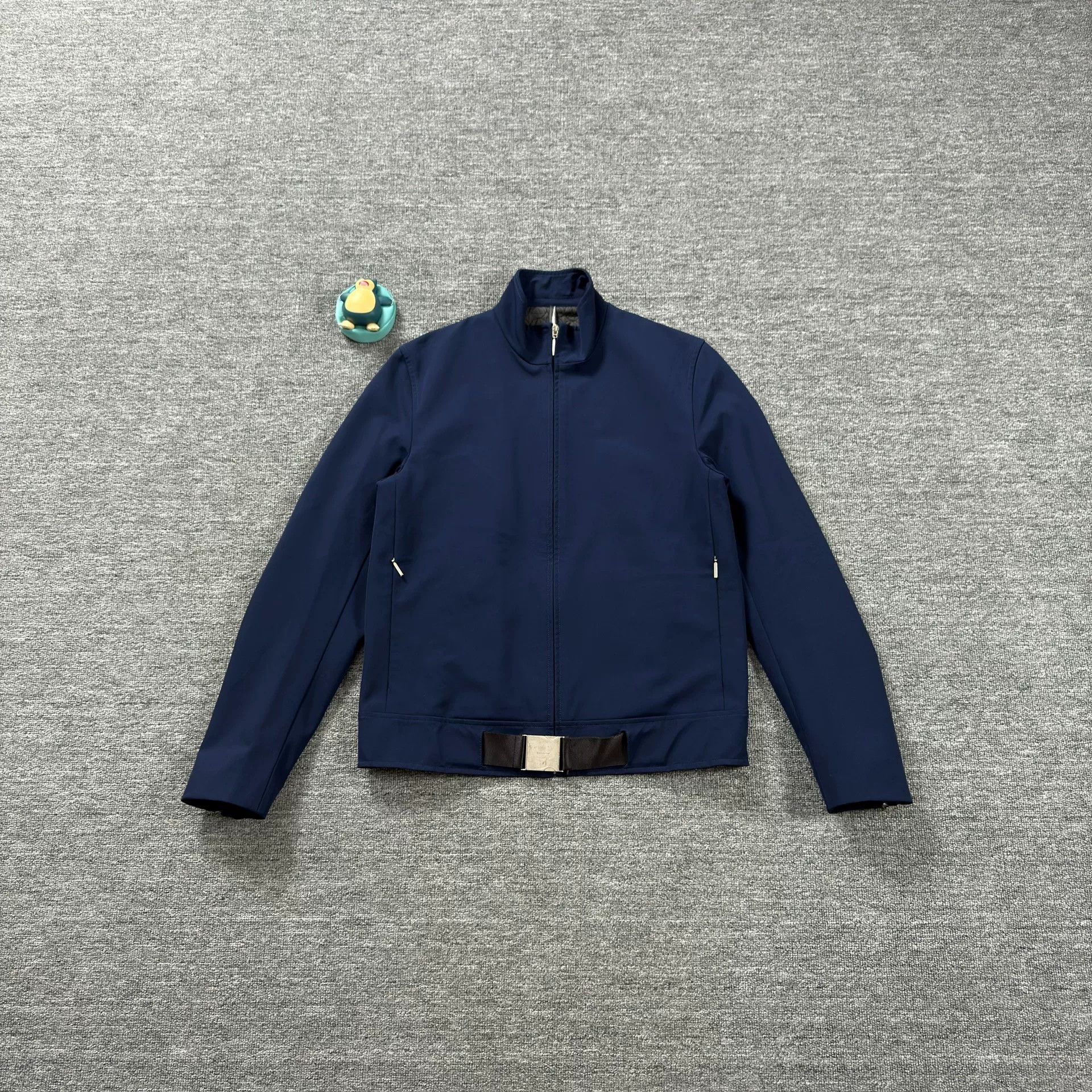 Dior Dior Blue Lock Closure Jacket Size US S / EU 44-46 / 1 - 1 Thumbnail