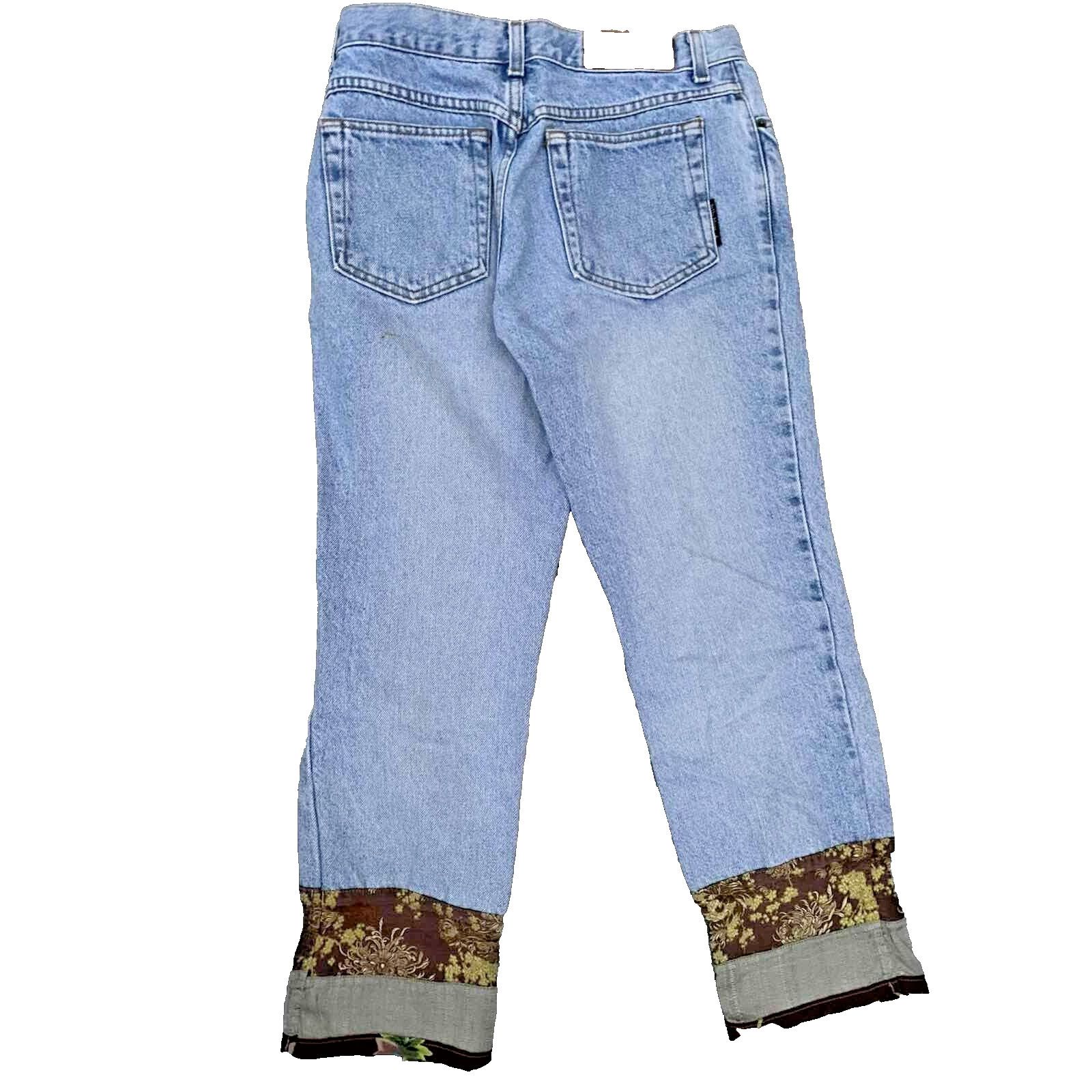 Billy Hill Billy Blues women cropped jeans patches Y2K Size 26 A000167 Size 26" / US 2 / IT 38 - 11 Thumbnail