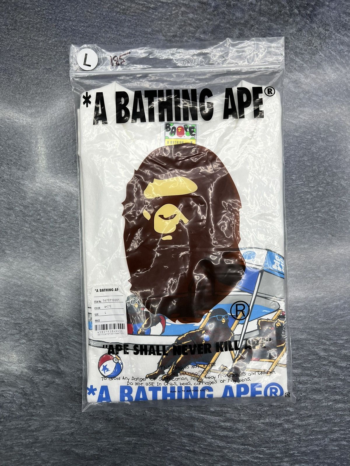 Bape Bape Poolside T-Shirt Size US L / EU 52-54 / 3 - 6 Thumbnail