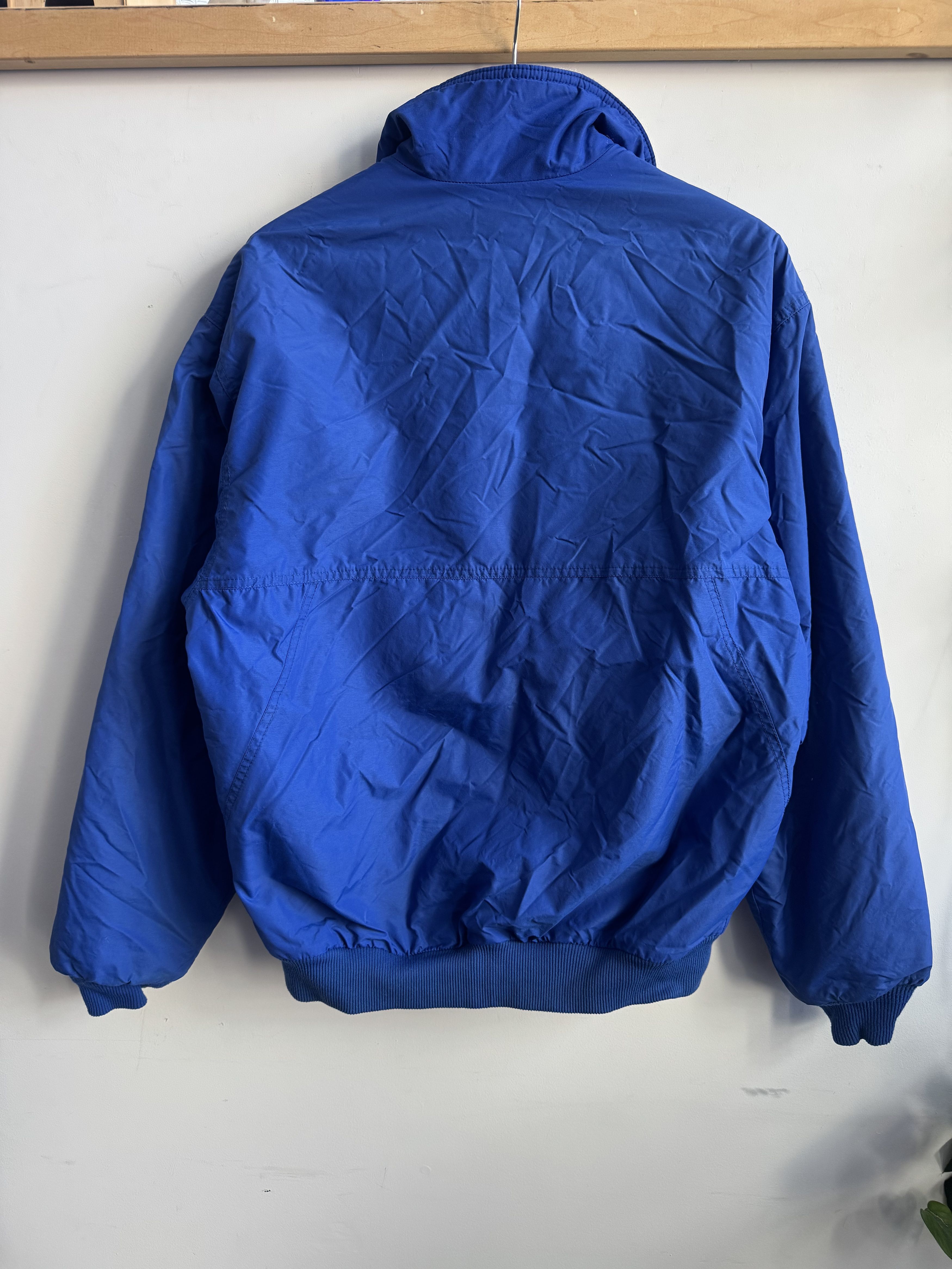 Patagonia 90s Patagonia Shelled Synchilla Fleece Jacket Size M Blue Size US M / EU 48-50 / 2 - 2 Thumbnail