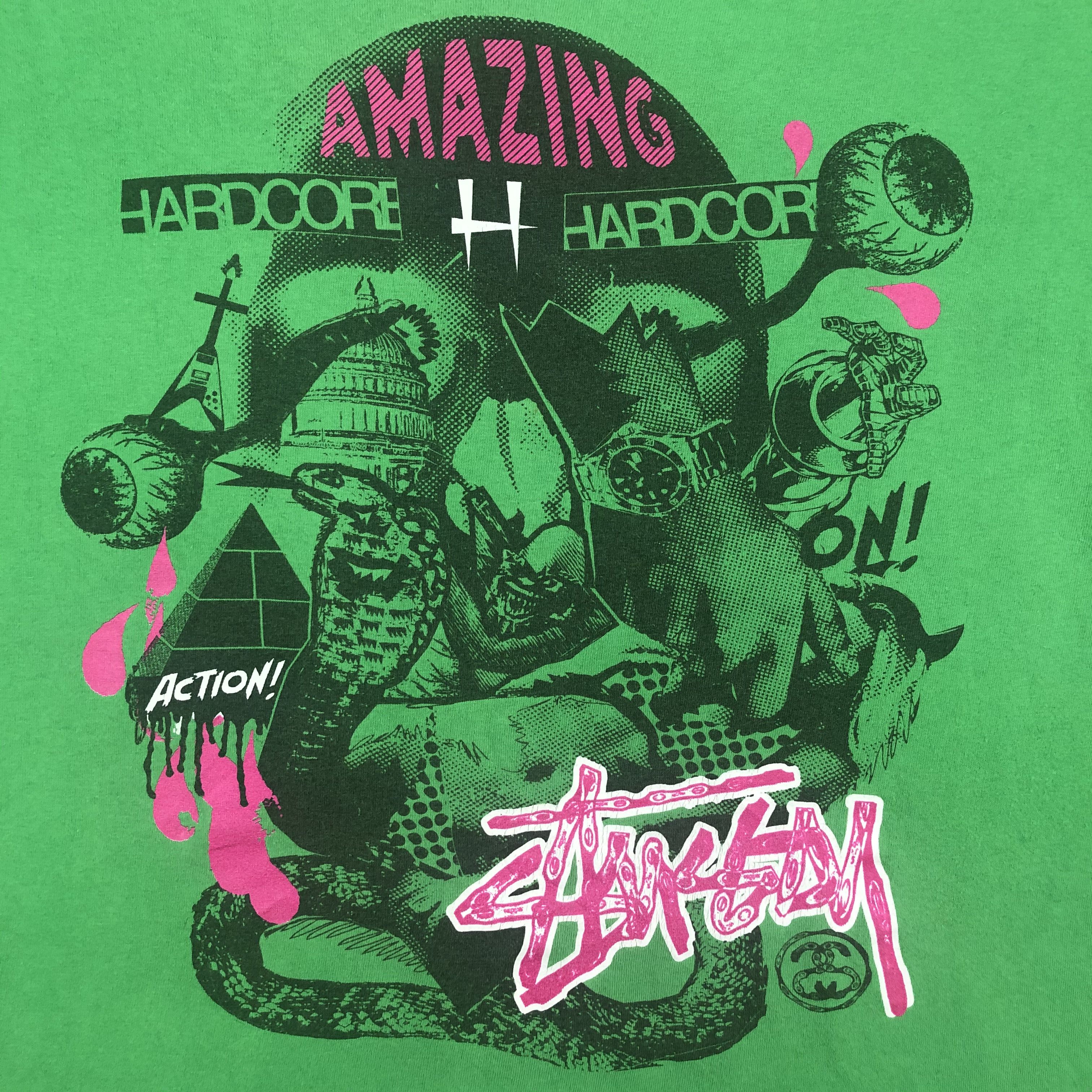 Stussy Vintage Stussy Shirt Tee Size Large - G090 Size US L / EU 52-54 / 3 - 3 Thumbnail