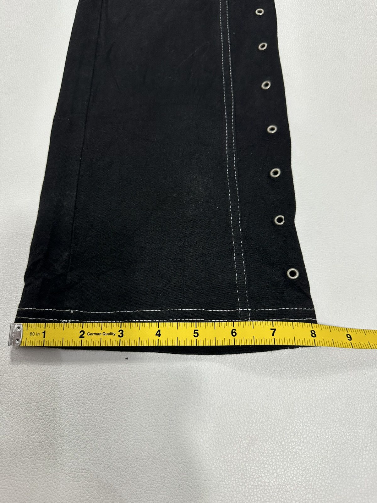 Other K star Punk Rock Bondage Skull Skeleton Poem Style Pants Size 28" / US 6 / IT 42 - 19 Thumbnail